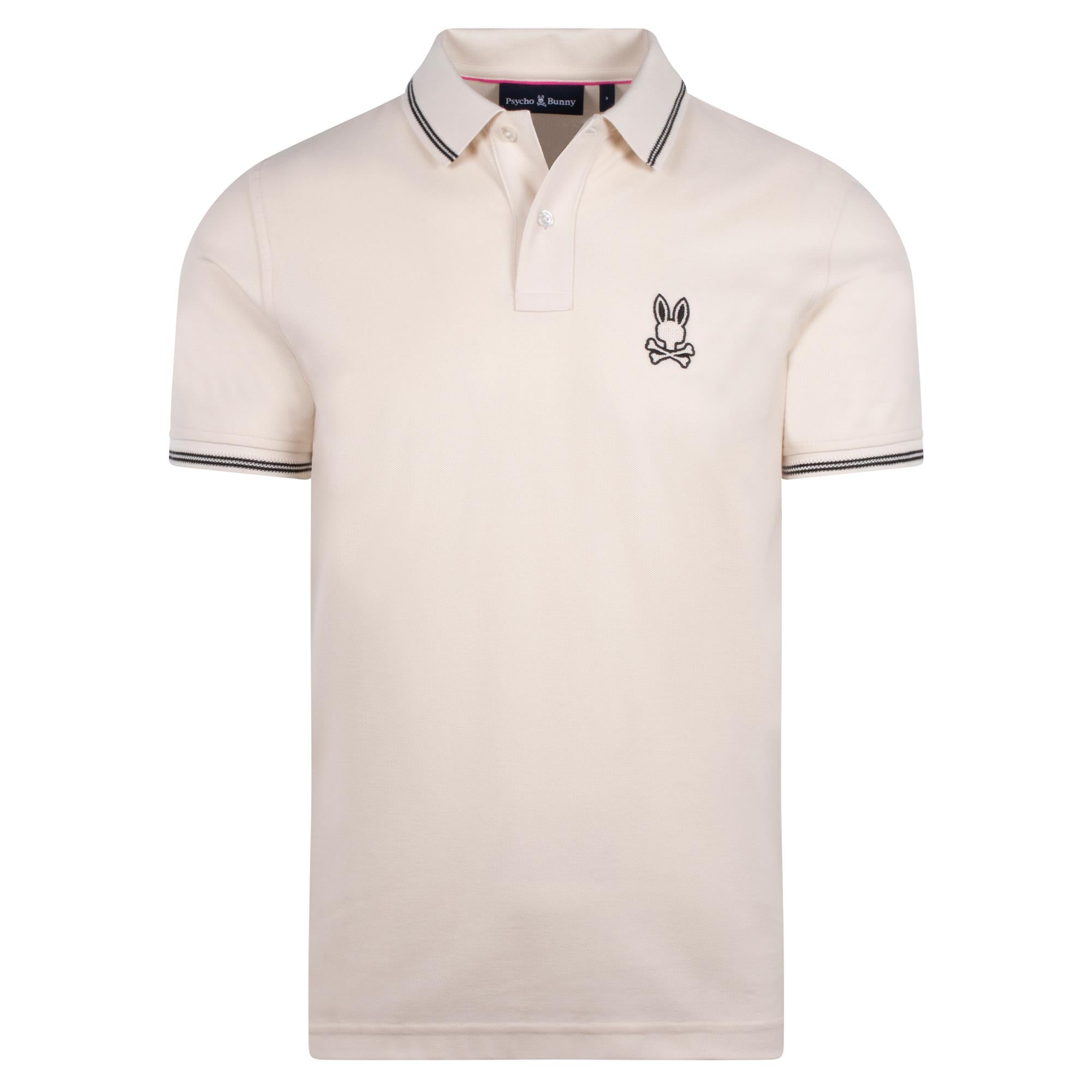 Psycho Bunny Elijah Mens Pique Polo Shirt Pristine