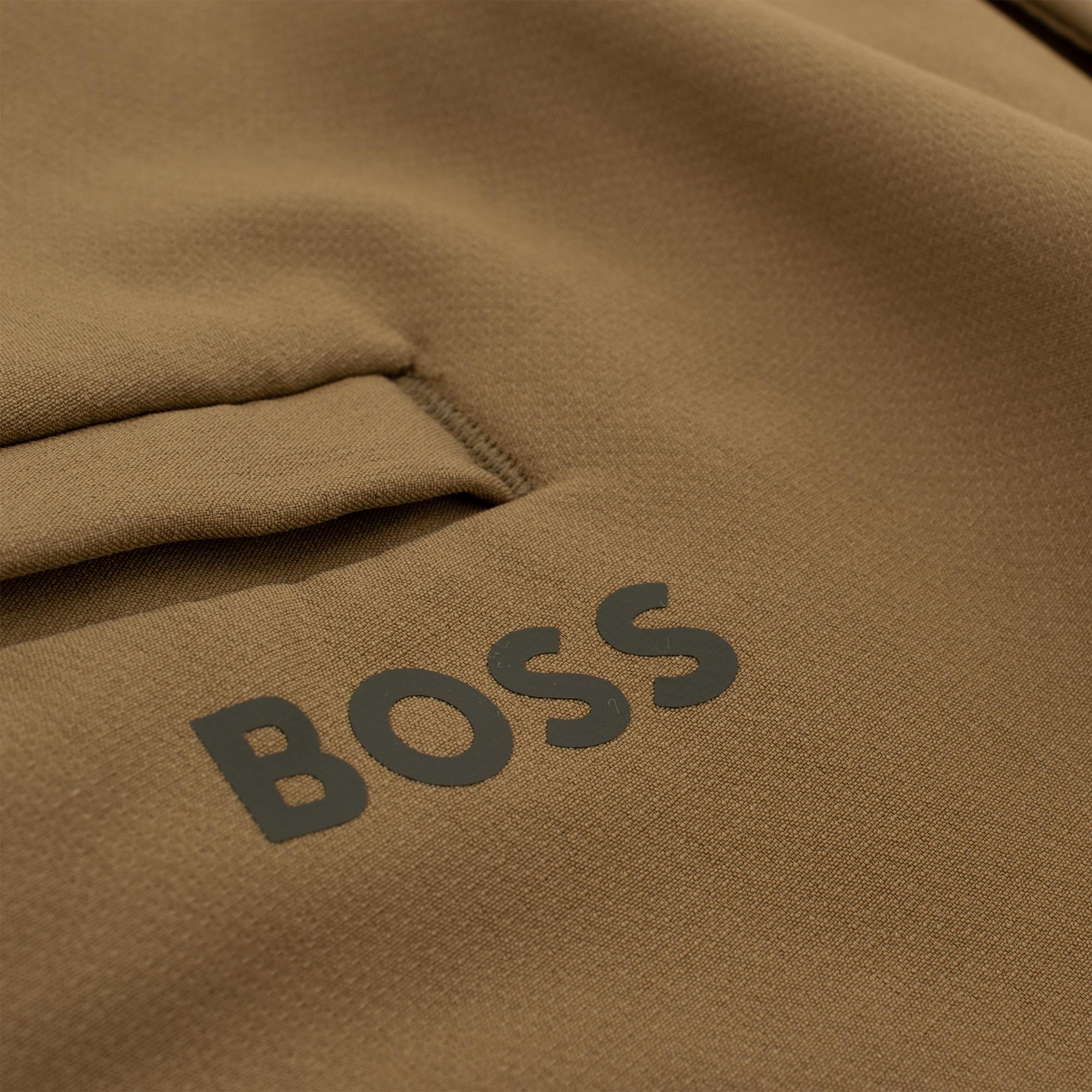 Boss S_Commuter Slim Fit Four Way Stretch Mens Shorts Light Pastel Green