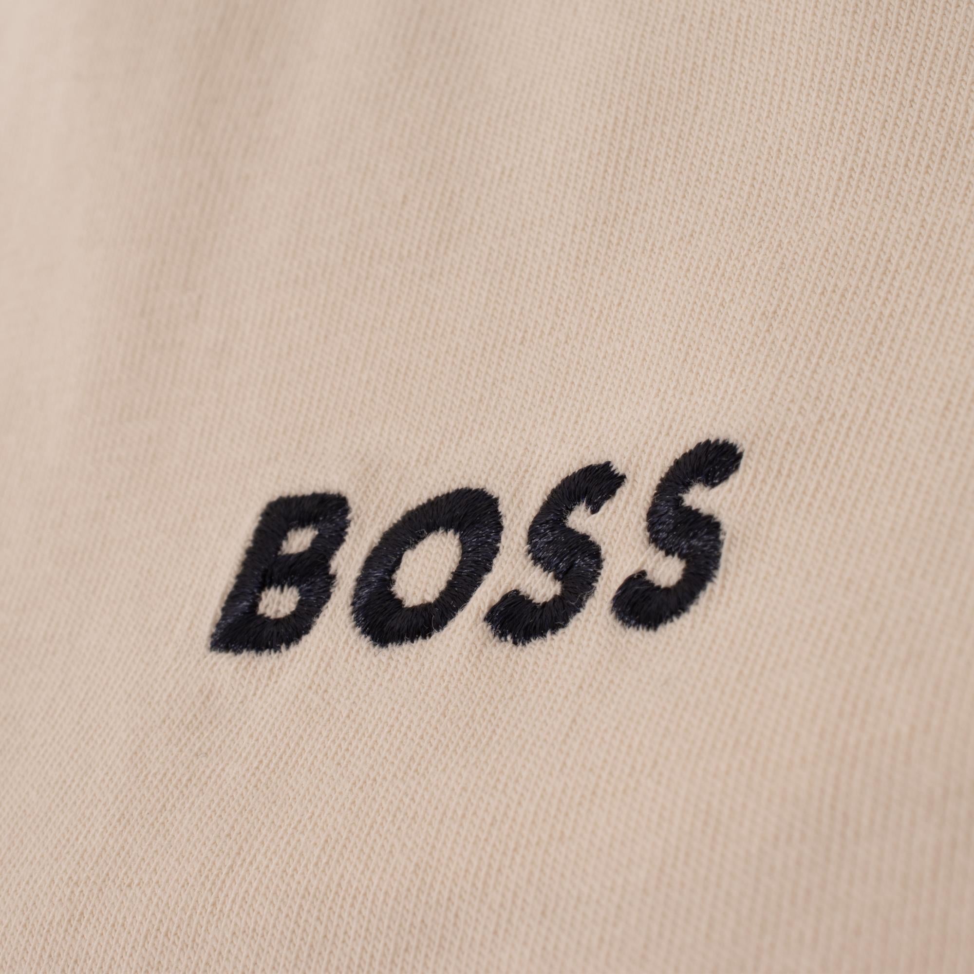 Boss Mix & Match Jacket H Mens Hoodie Open White