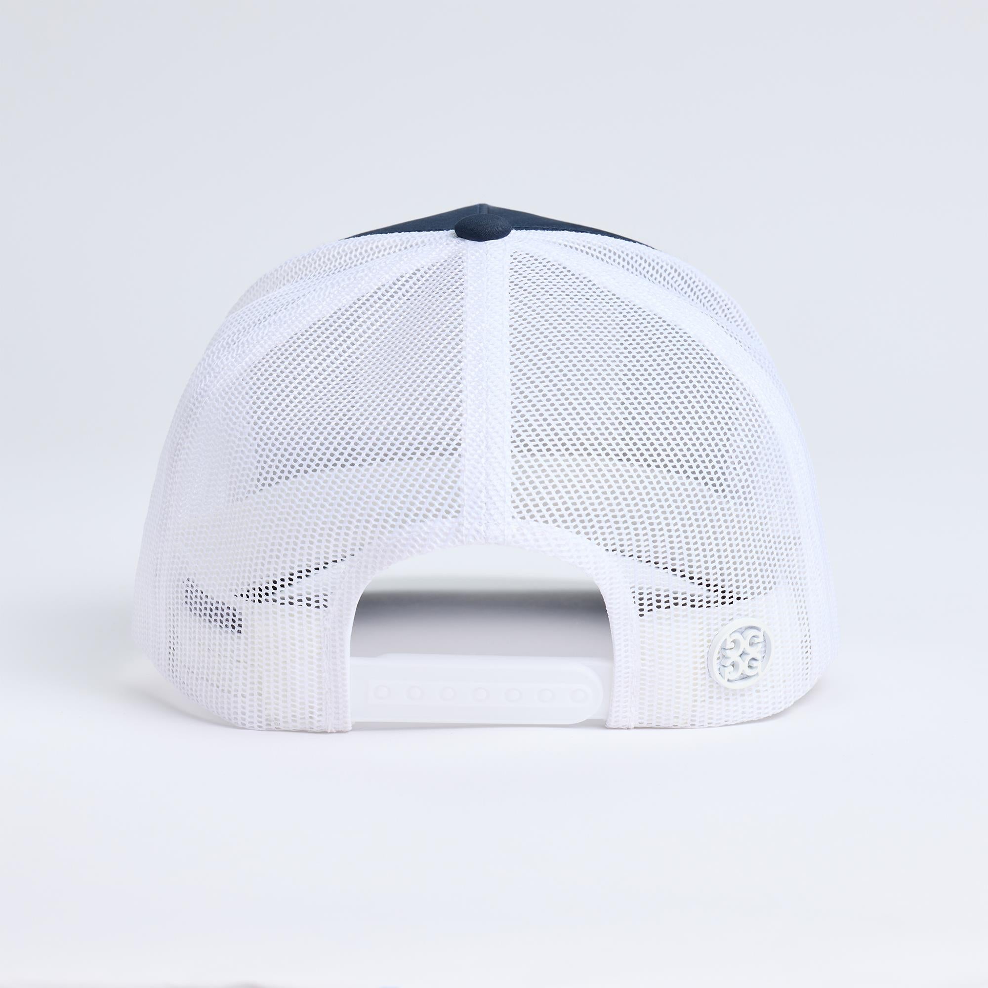 G/FORE Pray For Birdies Retro Mid Trucker Cap Twilight