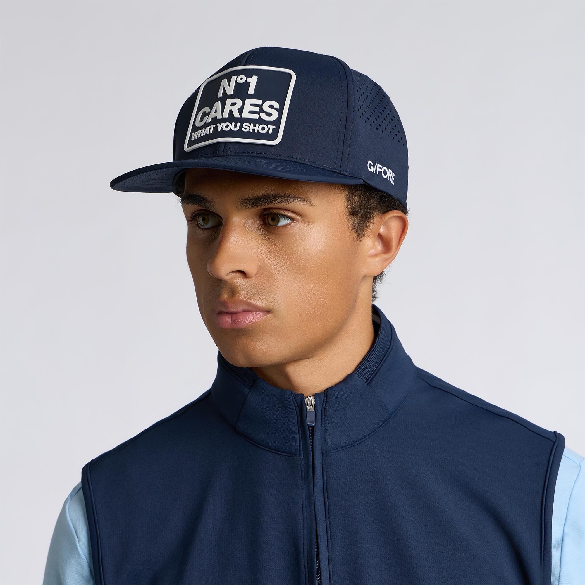 G/FORE NO1 Cares Retro Delta Mens Cap Twilight