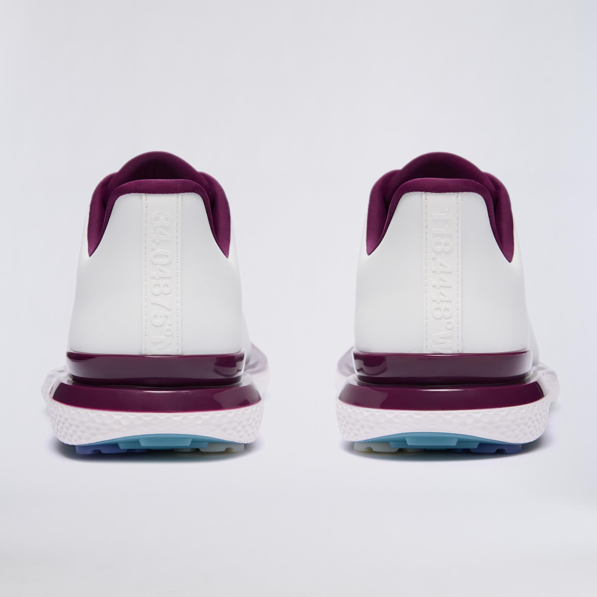 G/FORE Gallivan2r Split Toe Mens Golf Shoes Snow/Dark Plum