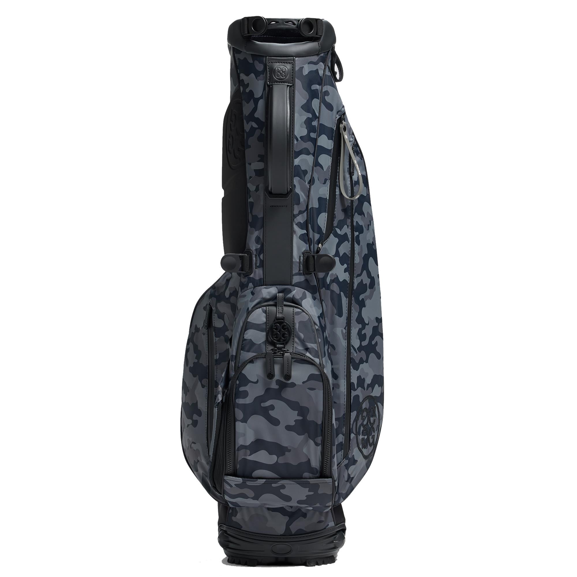 G/FORE Lightweight Camo Parachute Golf Bag Onyx