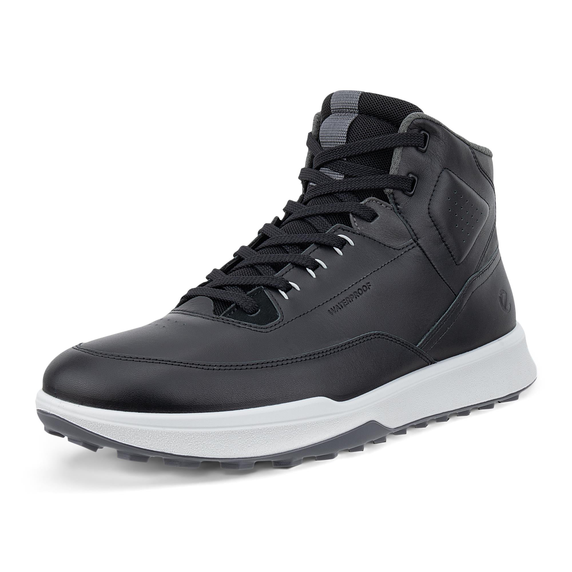 Ecco Street Vibe Hi-Top Mens Golf Boot Black/Magnet