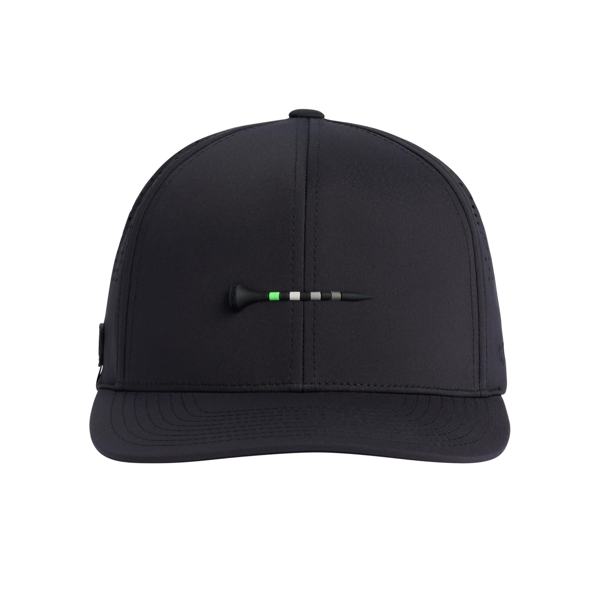 G/FORE TEE Perforated Delta Mens Snapback Cap Onyx