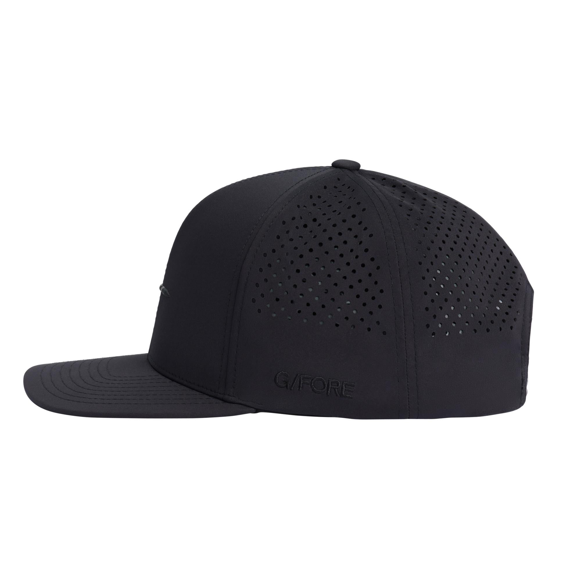 G/FORE TEE Perforated Delta Mens Snapback Cap Onyx