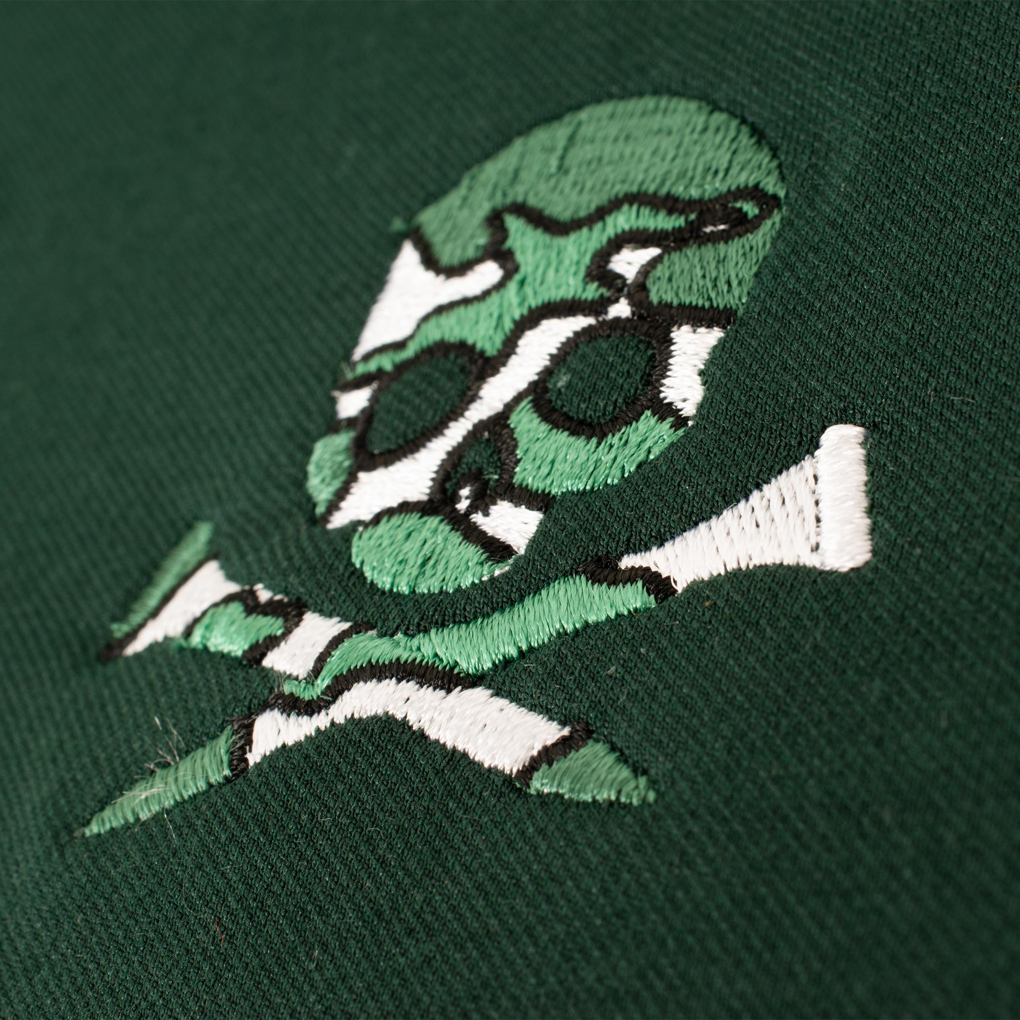 G/FORE All Play Camo Skull & T's Stretch Knit Mens Golf Polo Shirt Pine