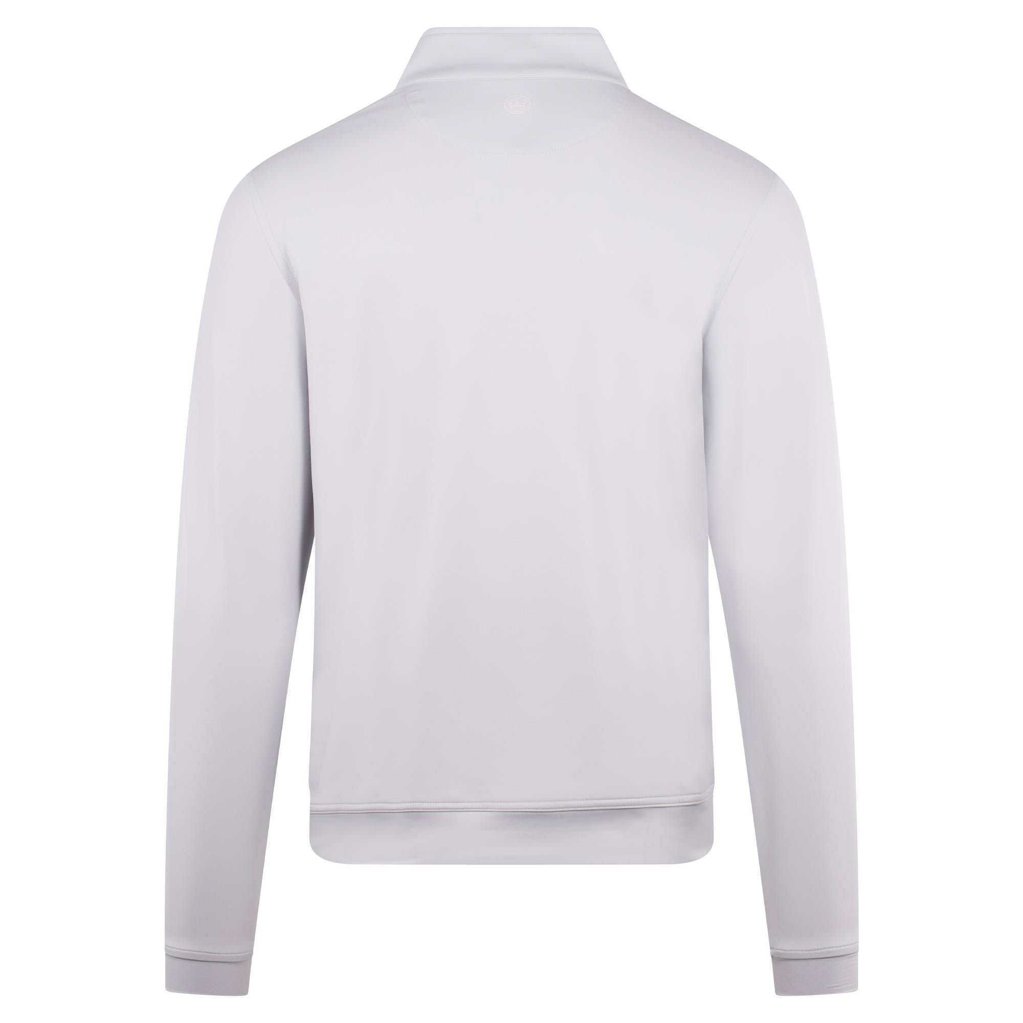 Peter Millar Perth Stretch 1/4 Zip Mid Layer British Grey