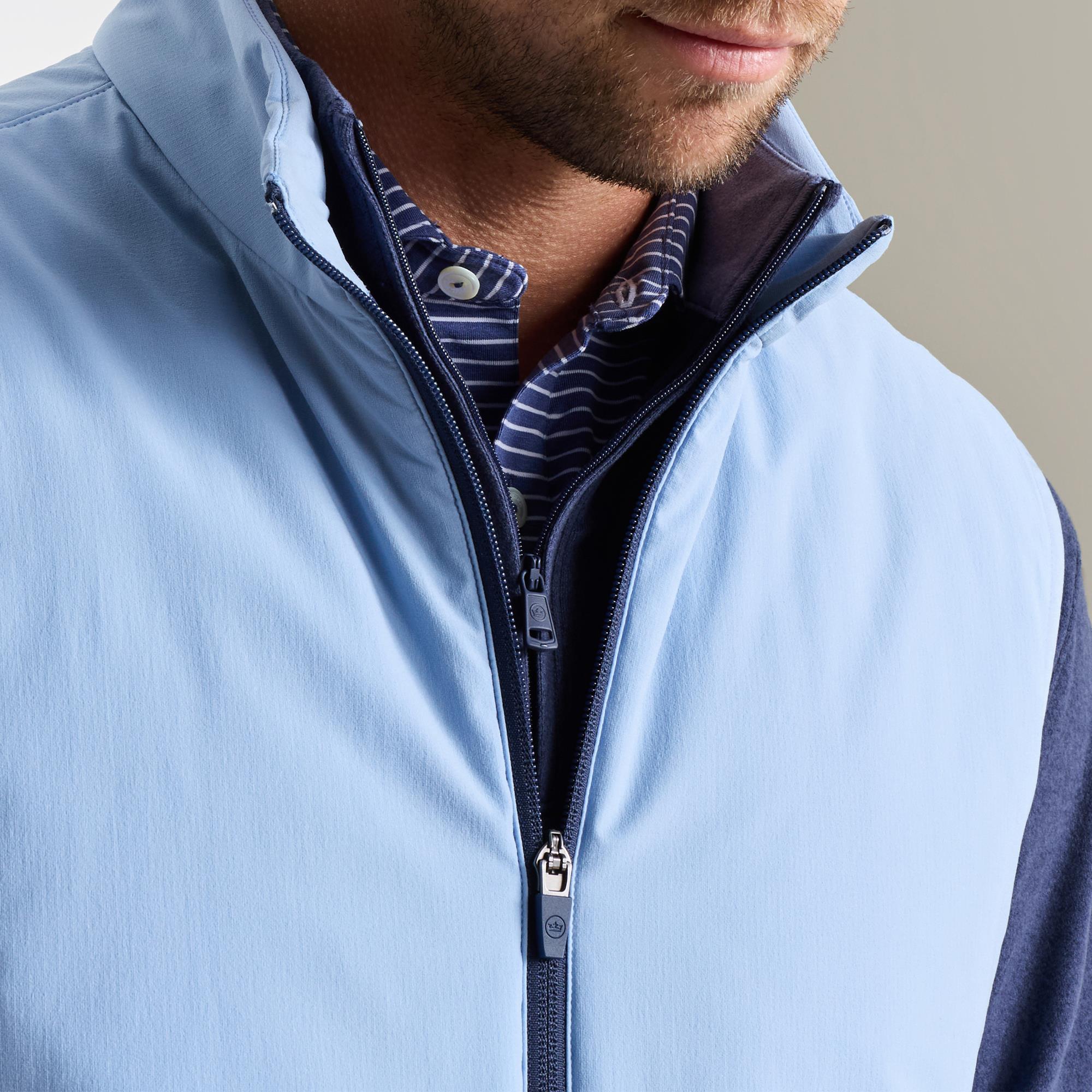Peter Millar Ridge Lightweight Insulated Mens Golf Vest Lakeside