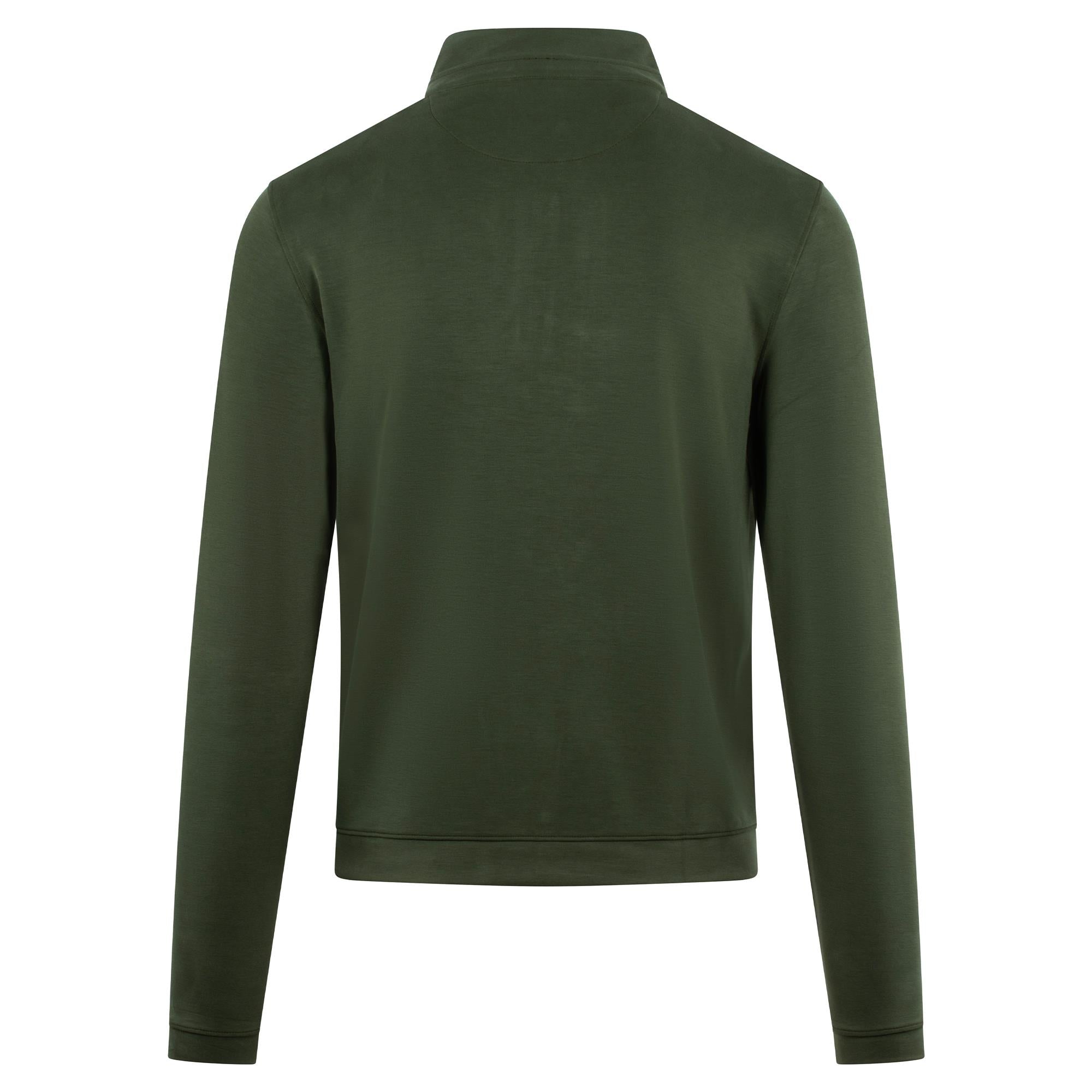Peter Millar Soft Suede Performance Quarter Zip Mens Golf Mid Layer