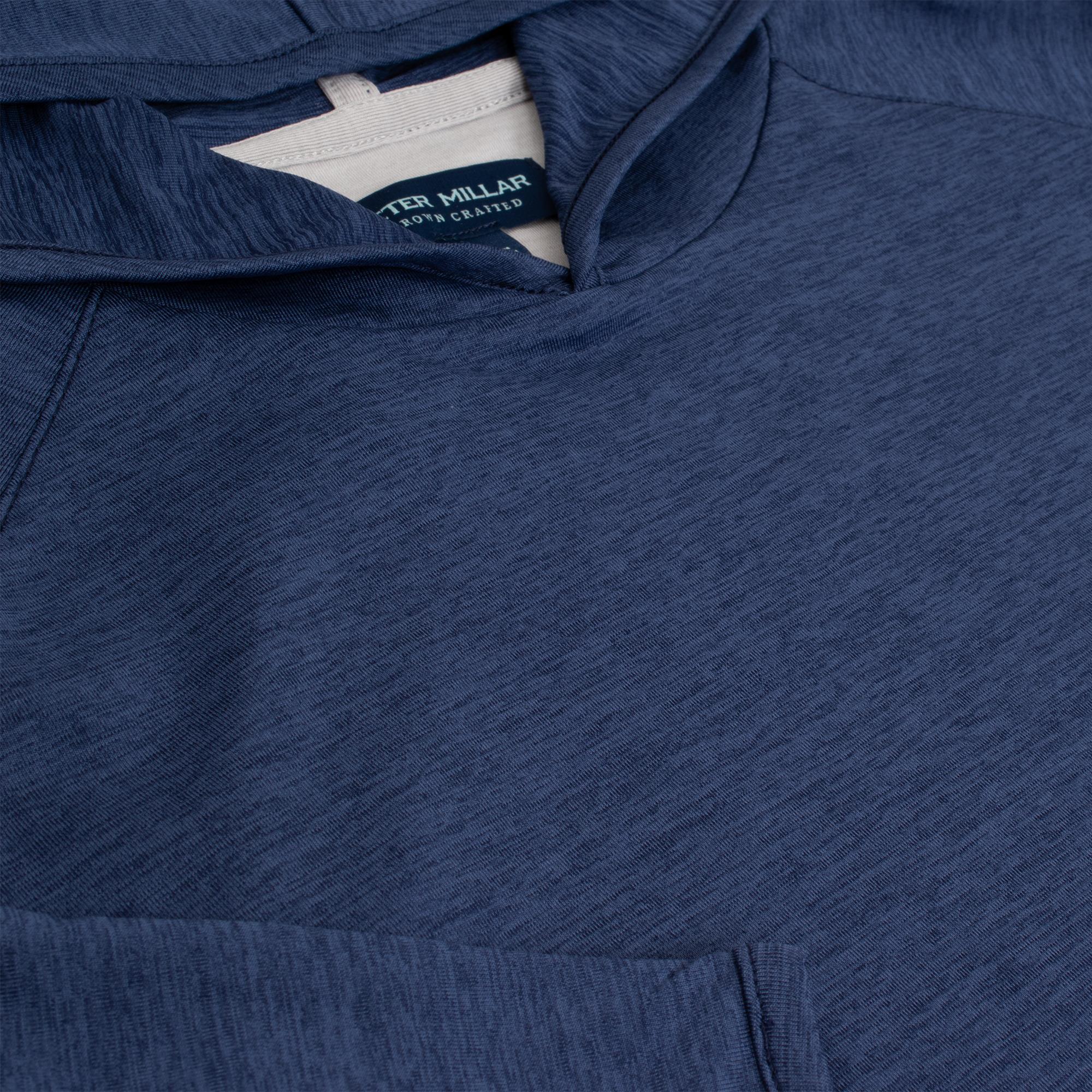 Peter Millar Stealth Performance Mens Golf Hoodie Navy