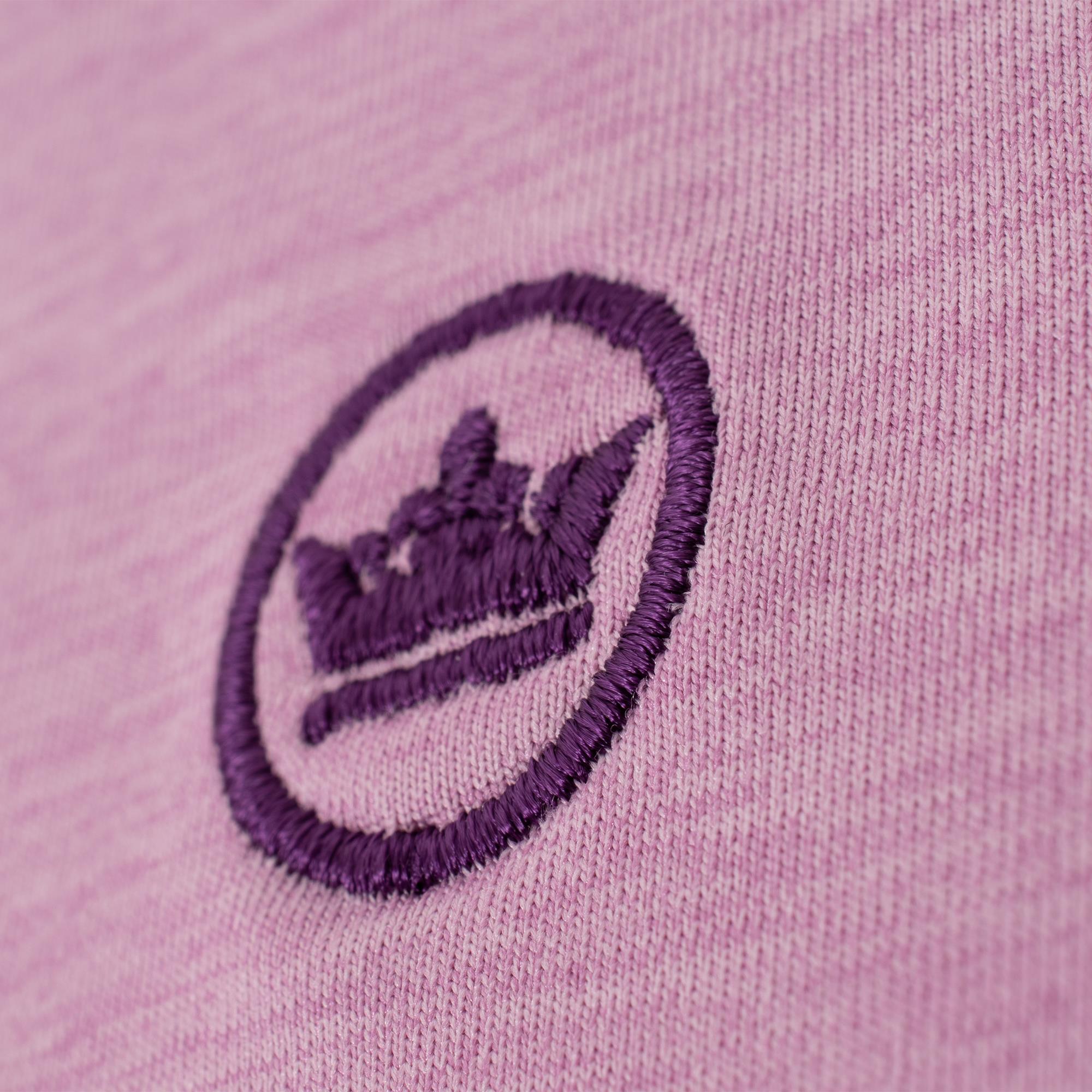 Peter Millar Stealth Performance Quarter Zip Mens Golf Mid Layer Soft Orchid