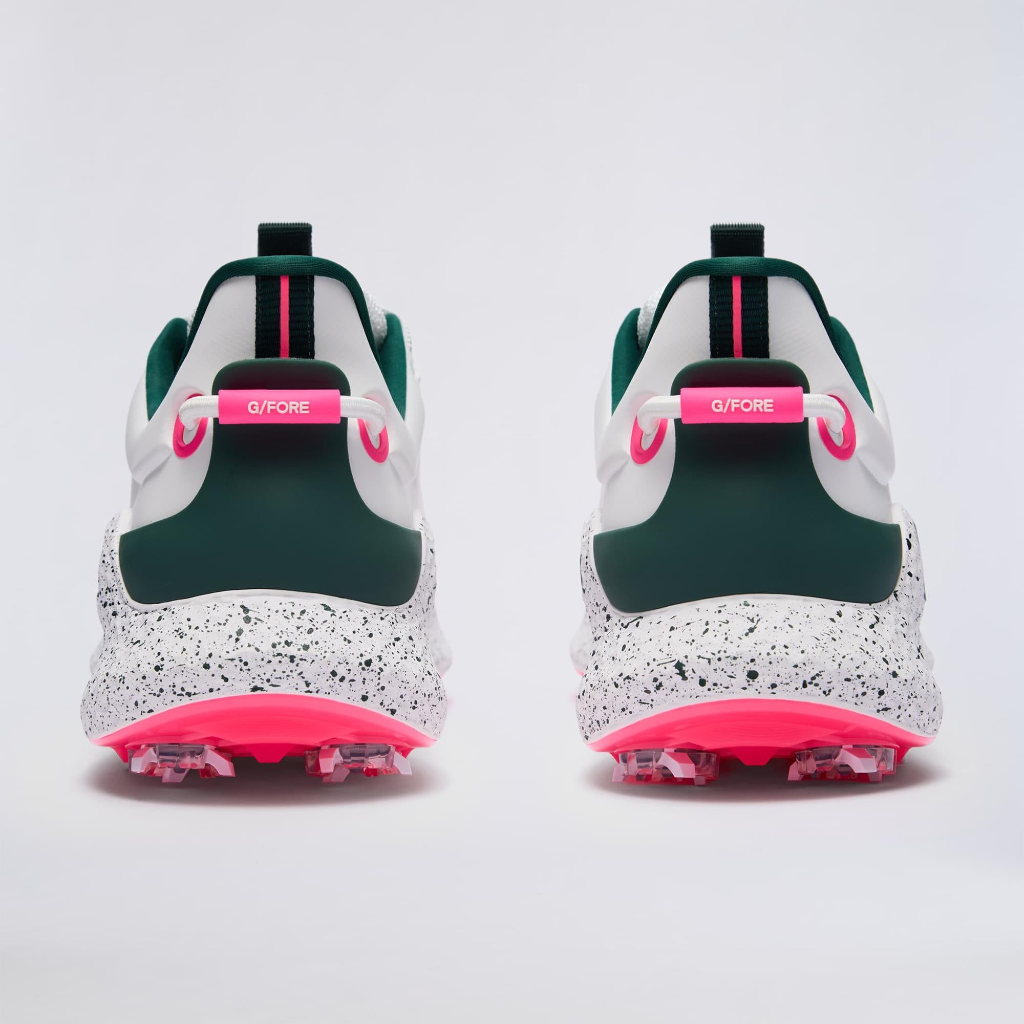 G/FORE MG4+ O2 G/Lock Perforated Mens Golf Shoes Pine/Knockout Pink