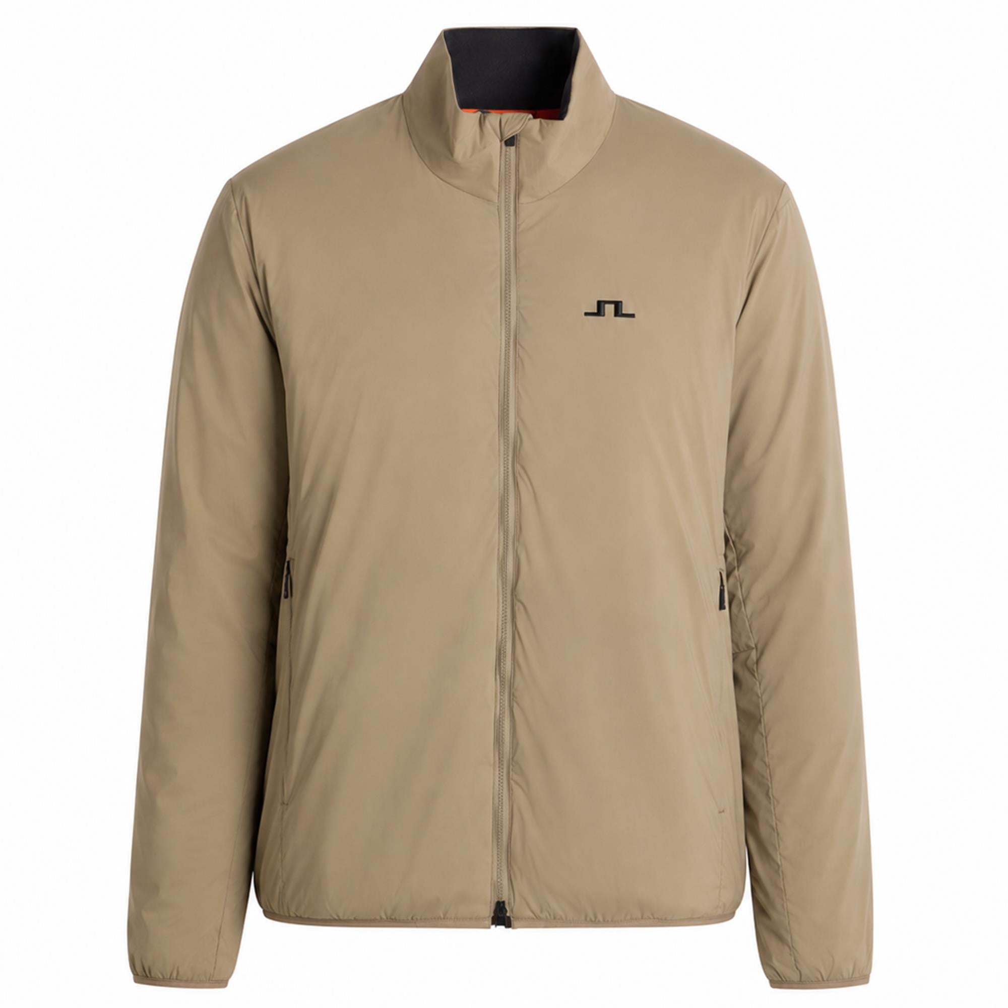 J Lindeberg Clinton Padded Mens Golf Jacket Brindle