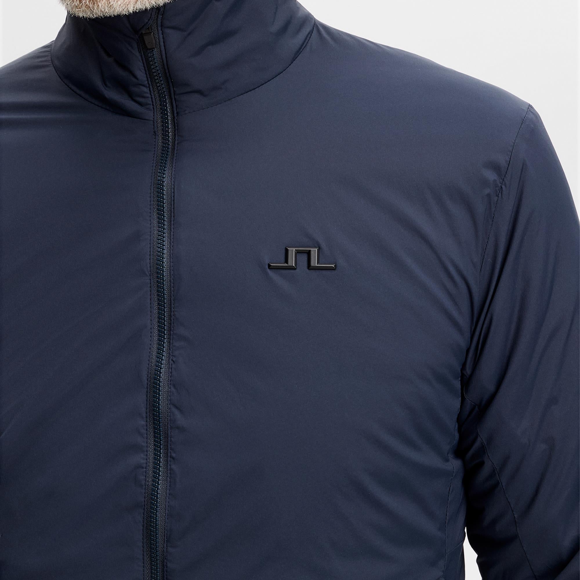 J Lindeberg Clinton Padded Mens Golf Jacket Navy