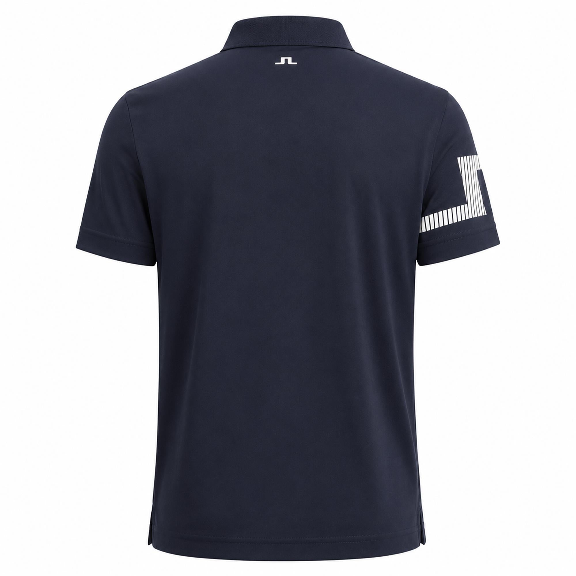J Lindeberg Heath Mens Golf Polo Shirt Navy-M
