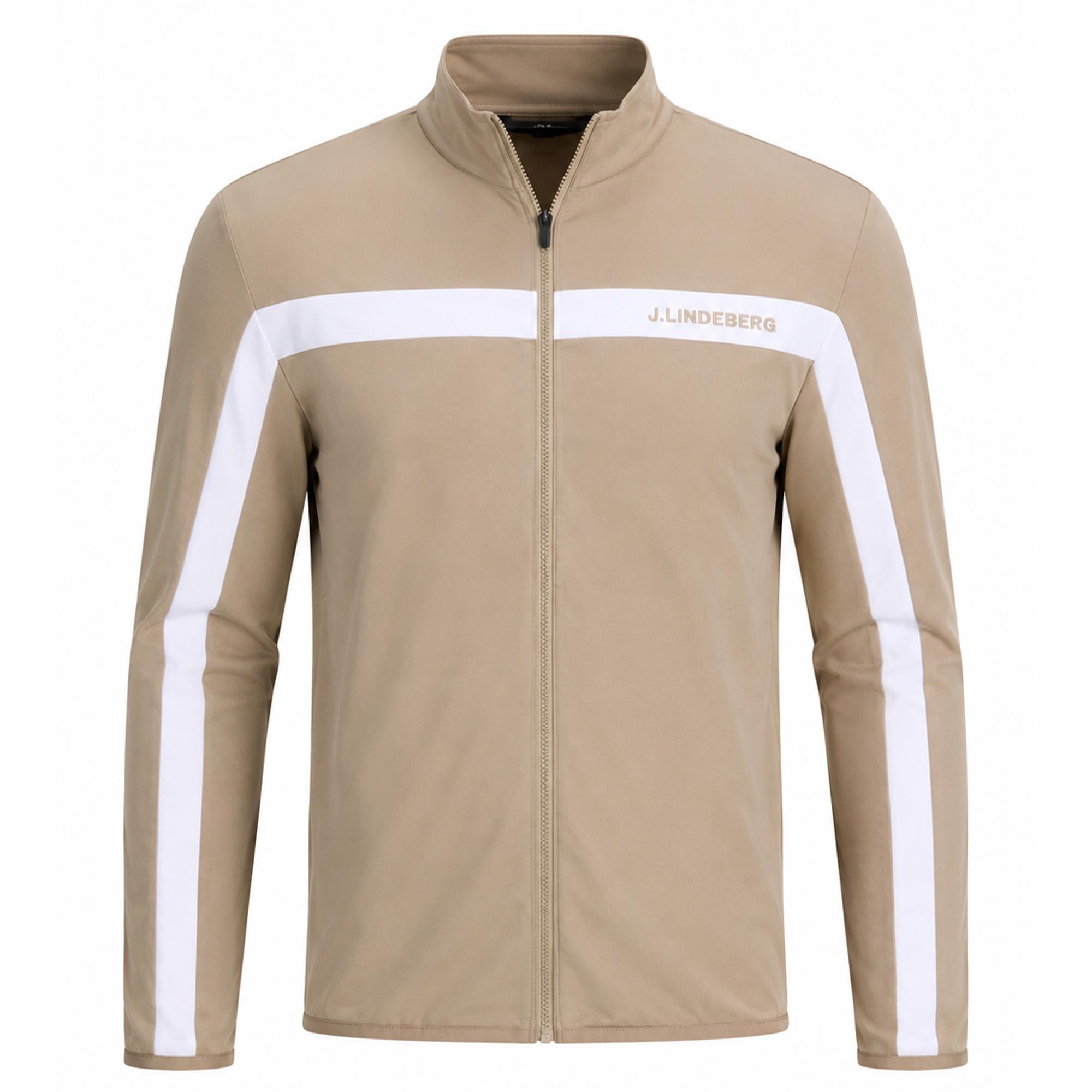 J Lindeberg Jarvis Mens Golf Mid Layer Brindle