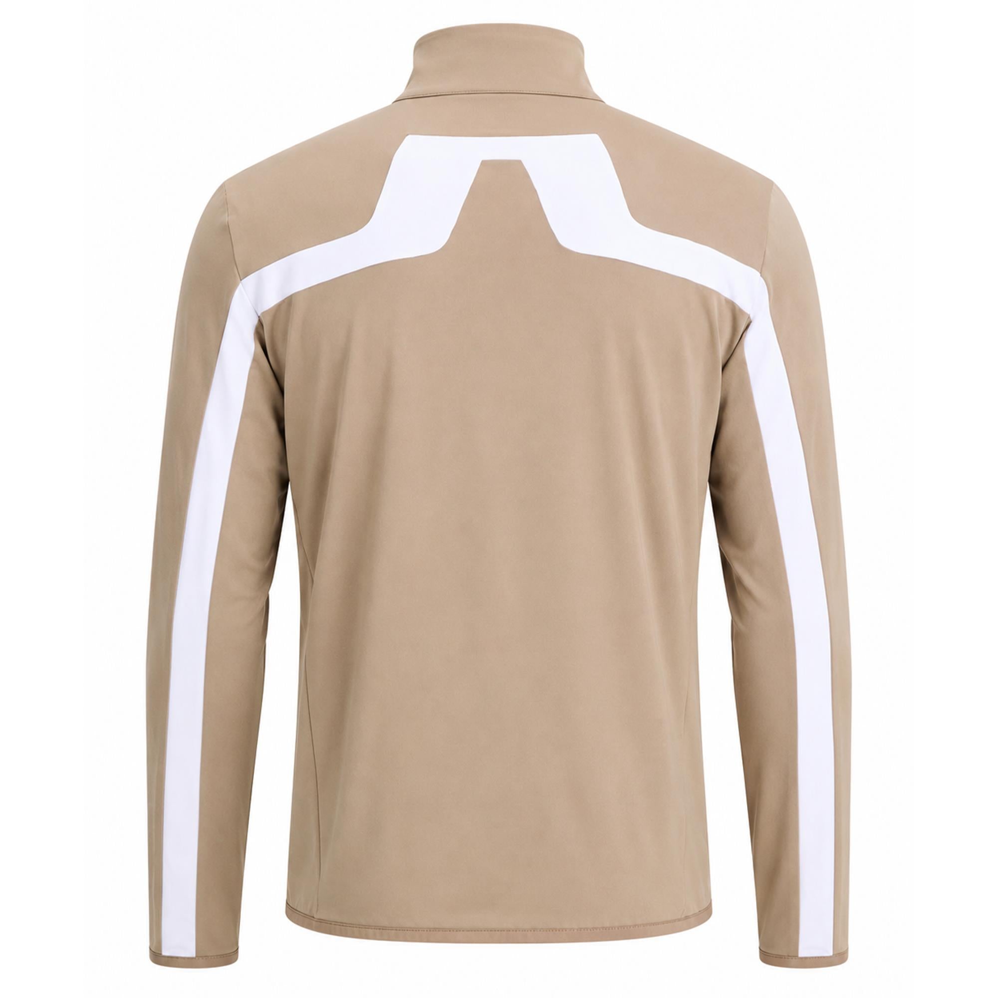 J Lindeberg Jarvis Mens Golf Mid Layer Brindle