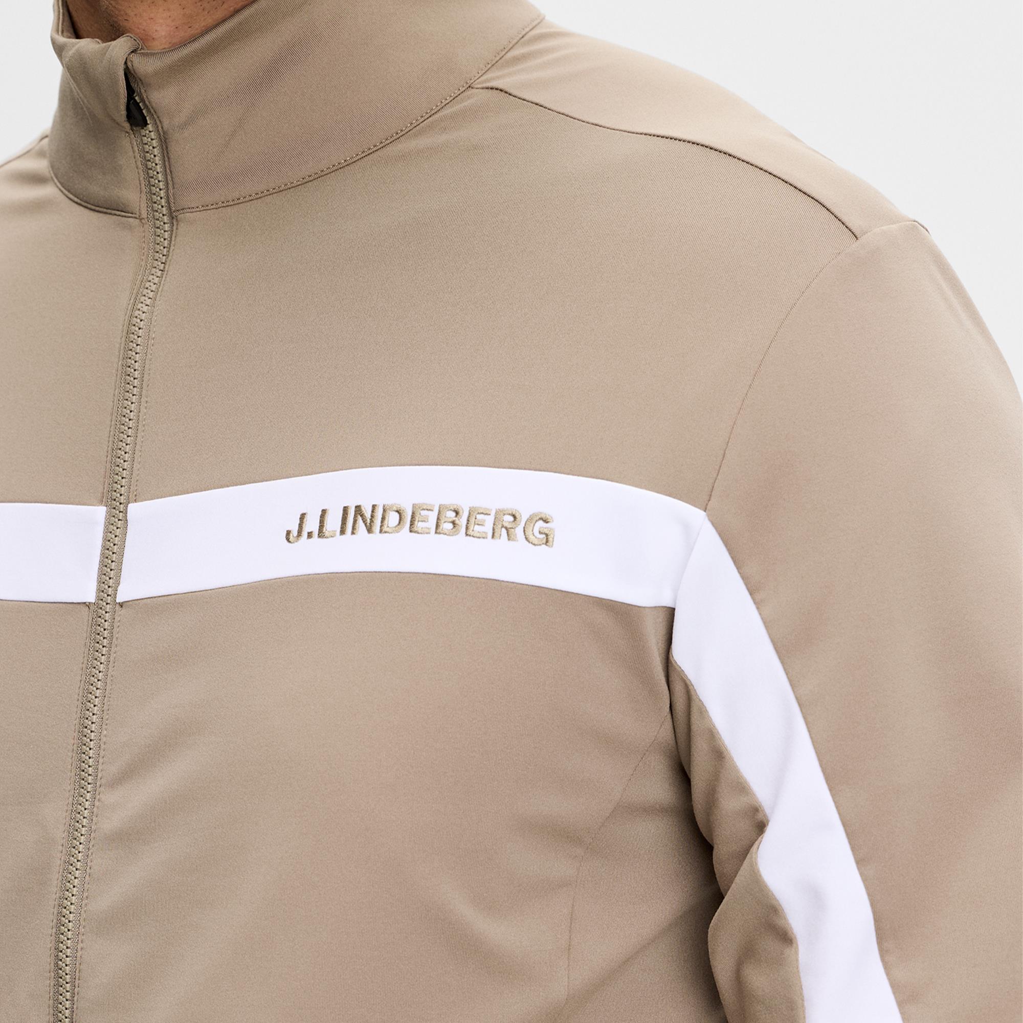 J Lindeberg Jarvis Mens Golf Mid Layer Brindle
