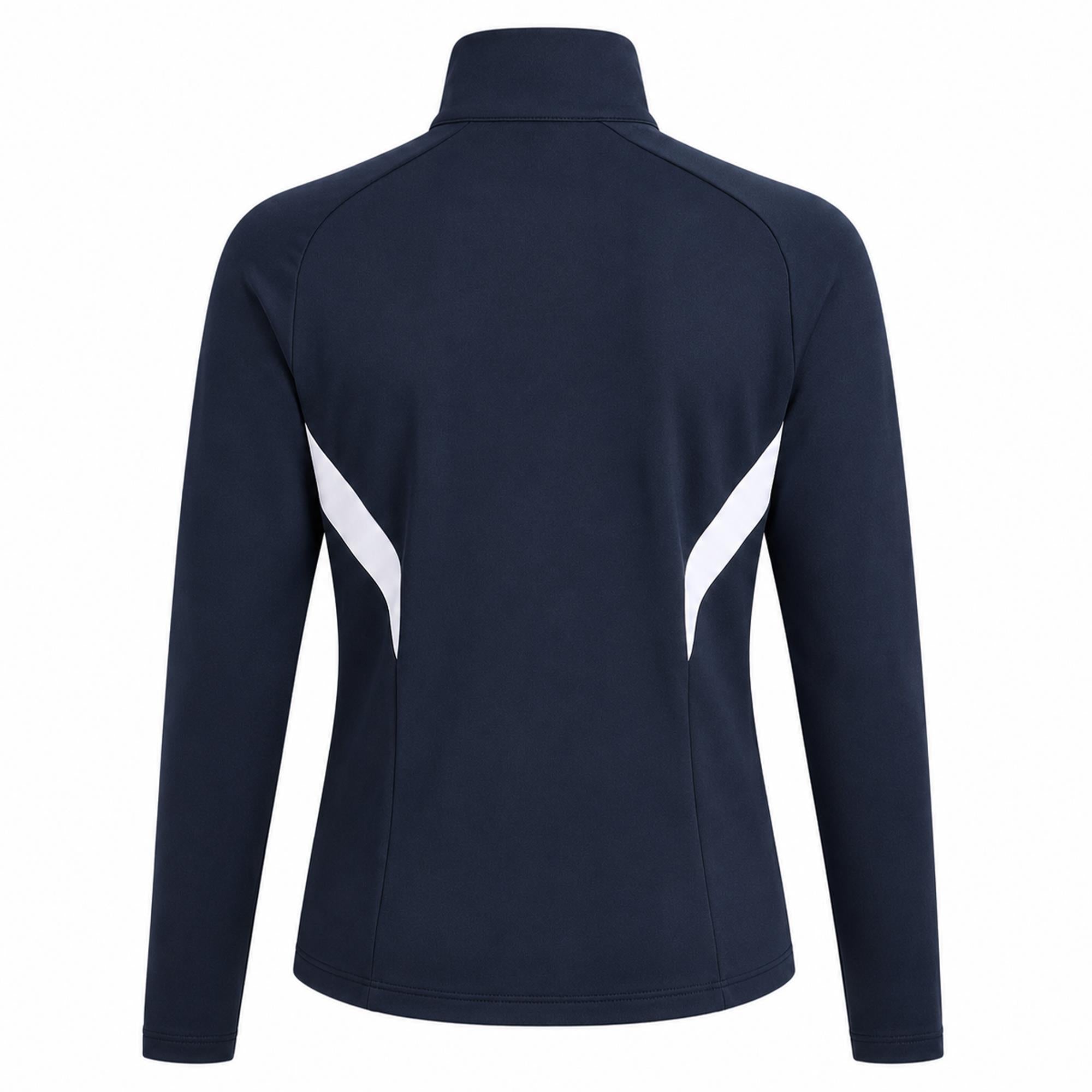 J Lindeberg Selena Quarter Zip Ladies Golf Mid Layer Navy