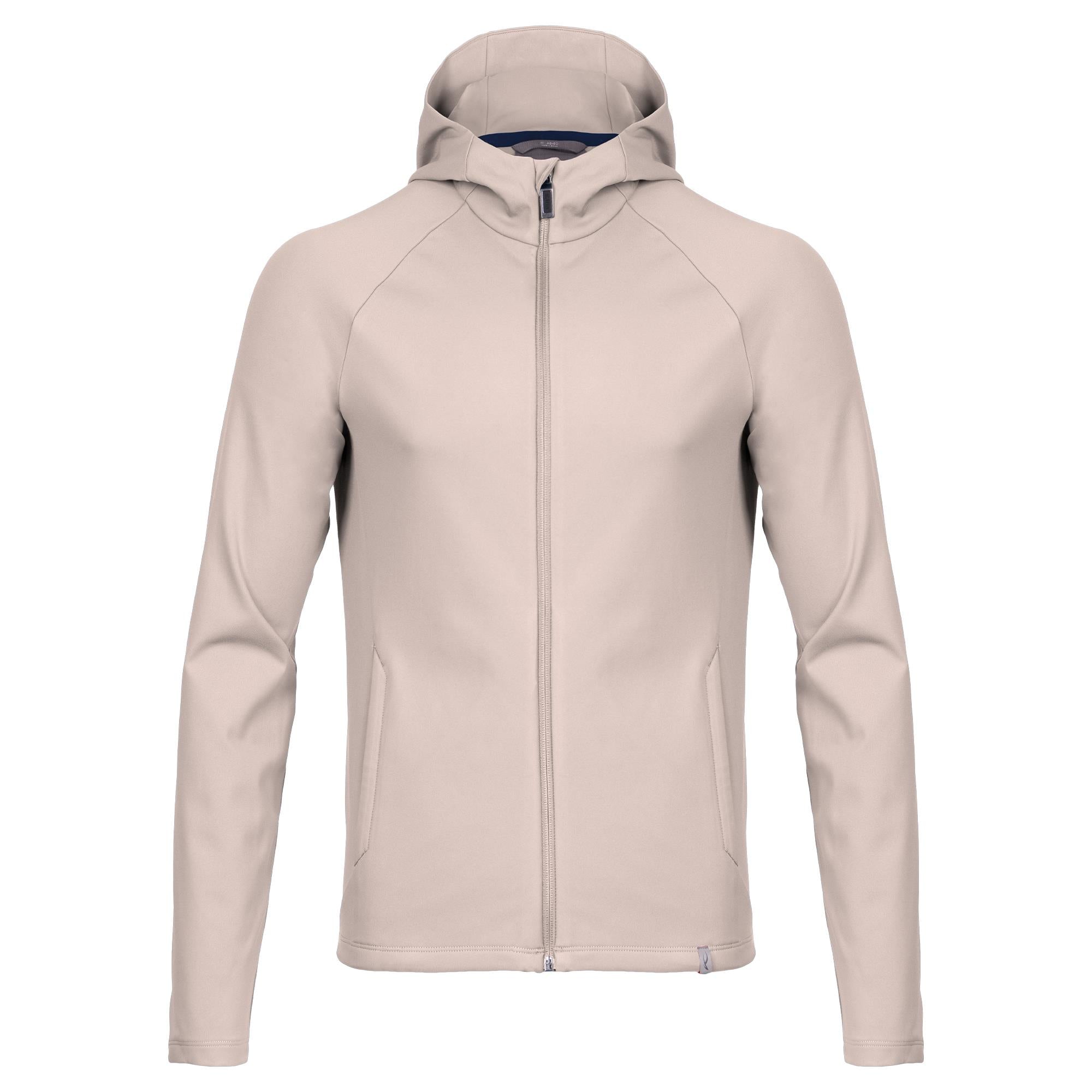 KJUS Charge Hooded Mens Golf Mid Layer Malt