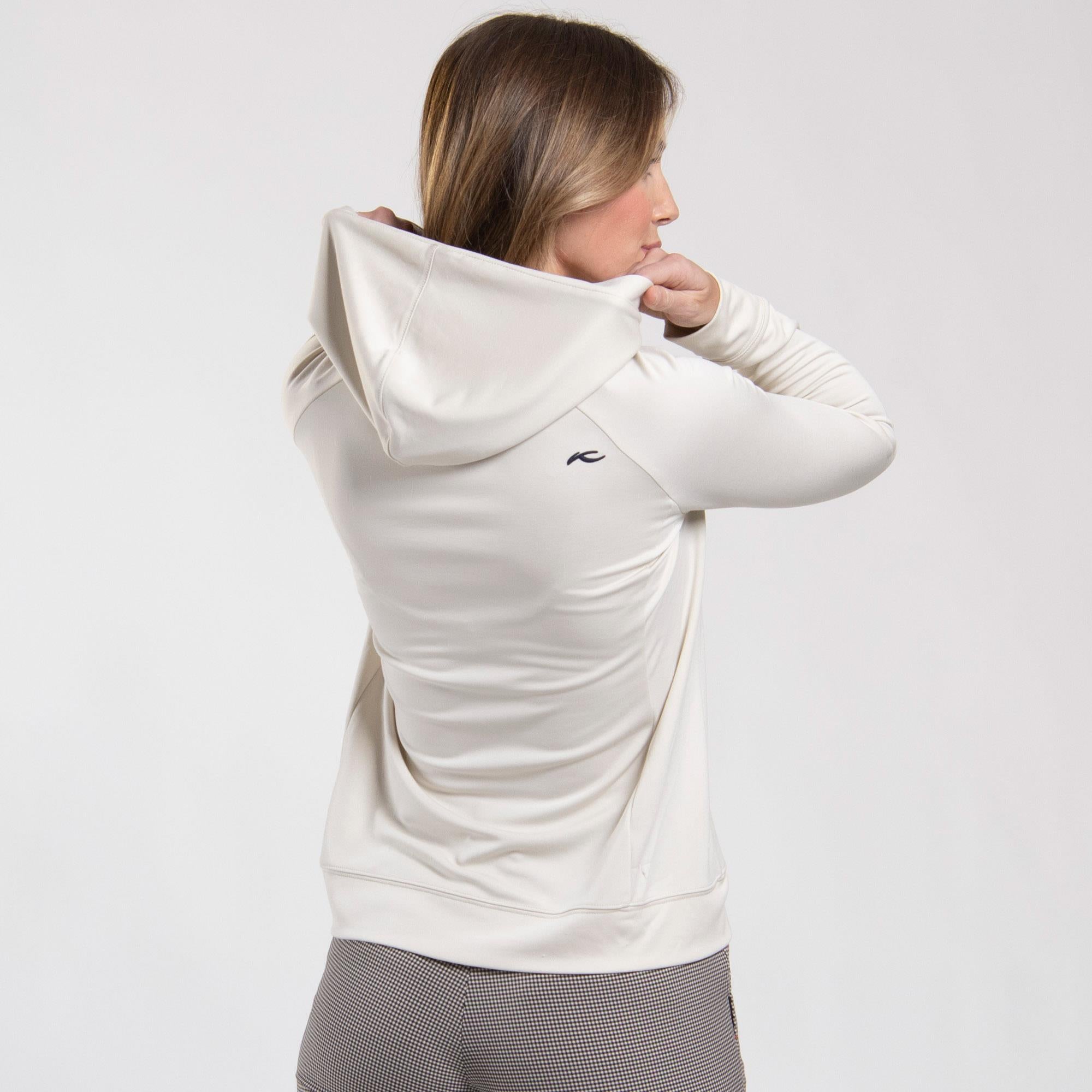 KJUS Berit Ladies Soft Hoodie Alabaster