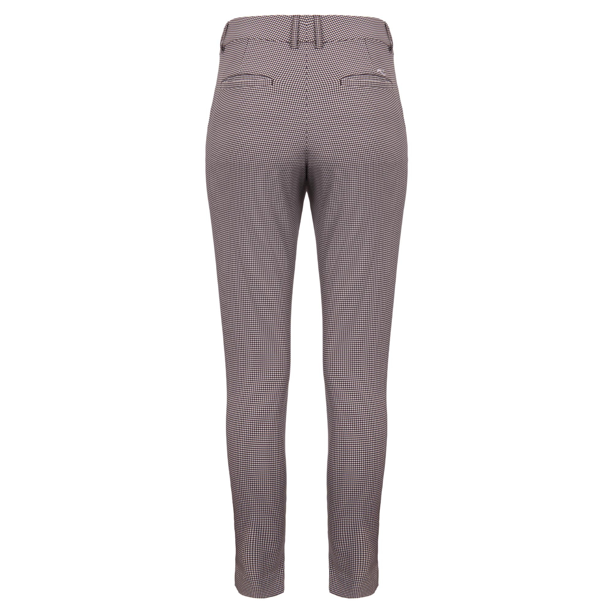 KJUS Ikala 7/8 Ladies Treggings Micro Gingham Espresso/Alabaster
