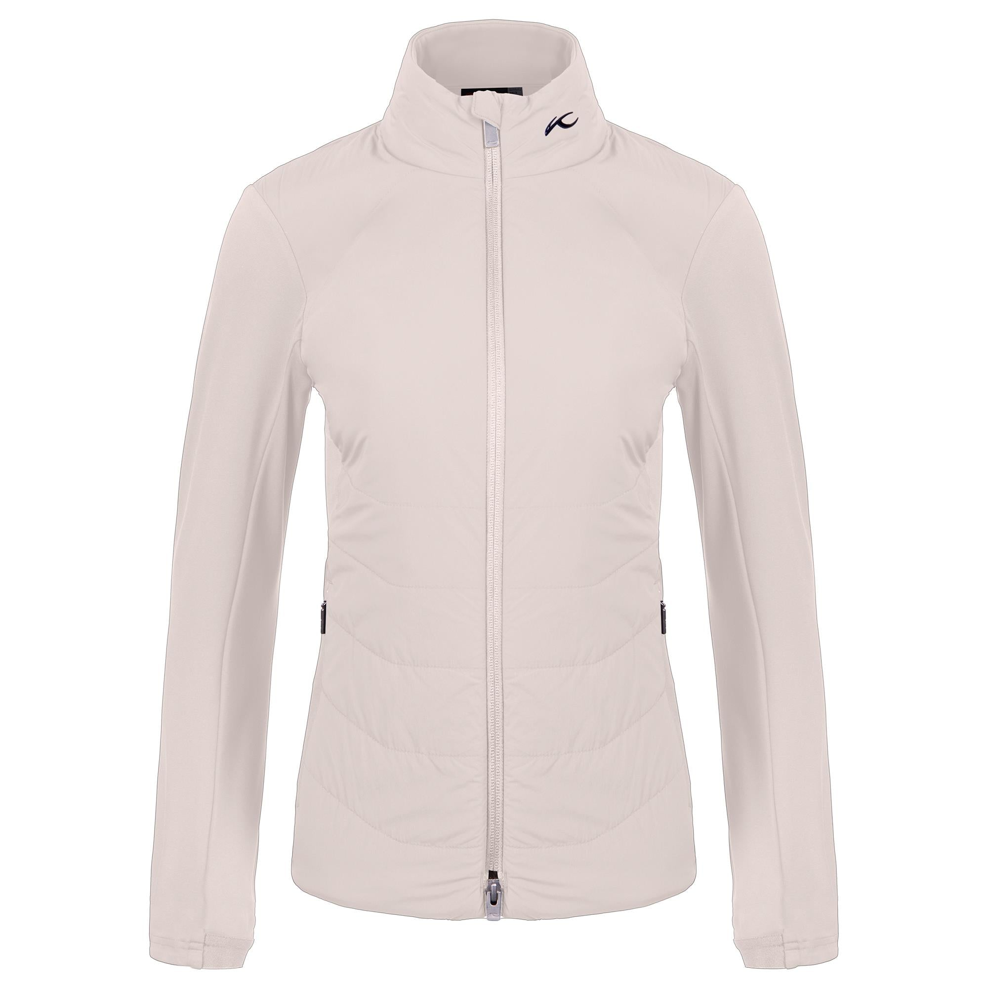 KJUS Reach Ladies Insulated Golf Jacket Alabaster