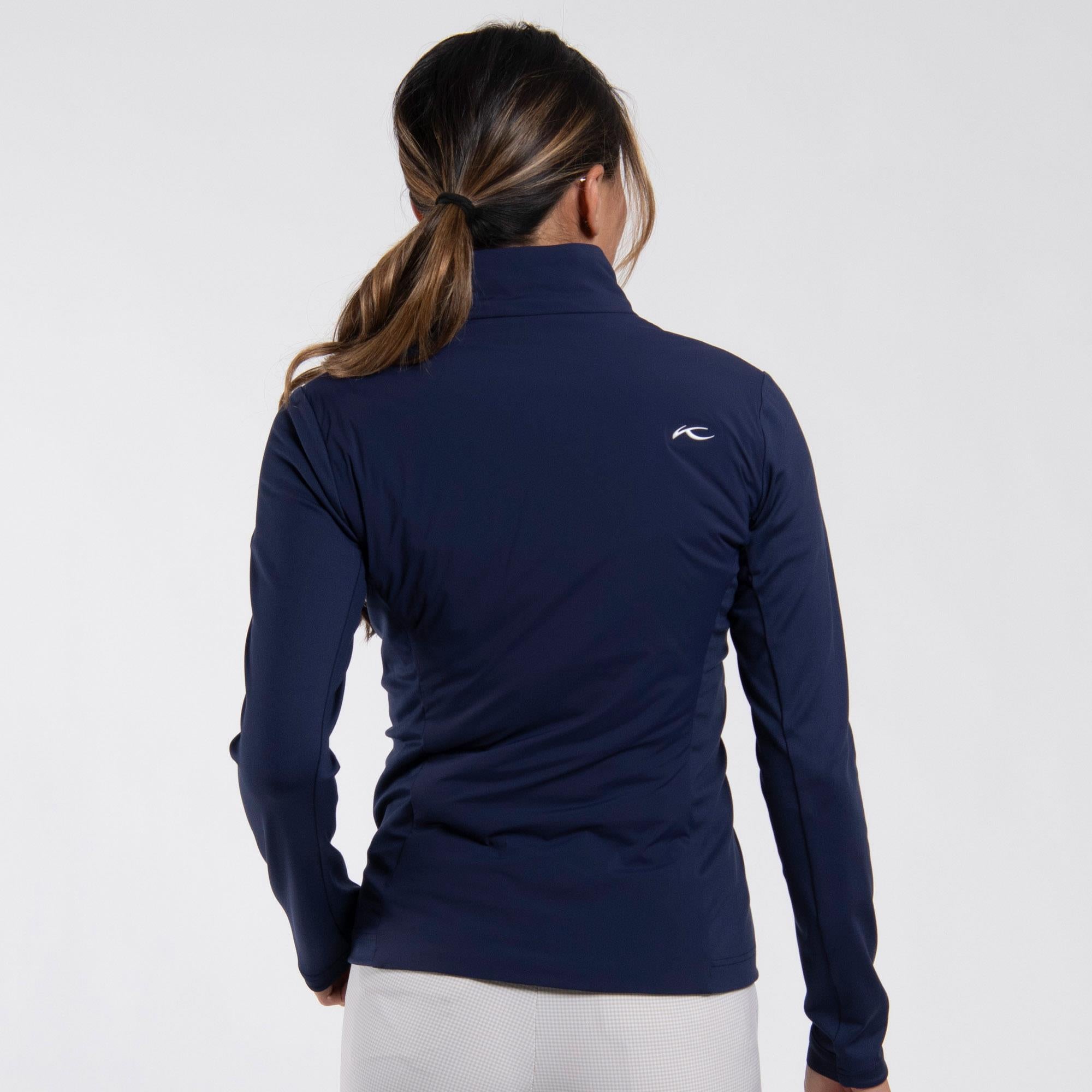 KJUS Reach Ladies Insulated Golf Jacket Atlanta Blue