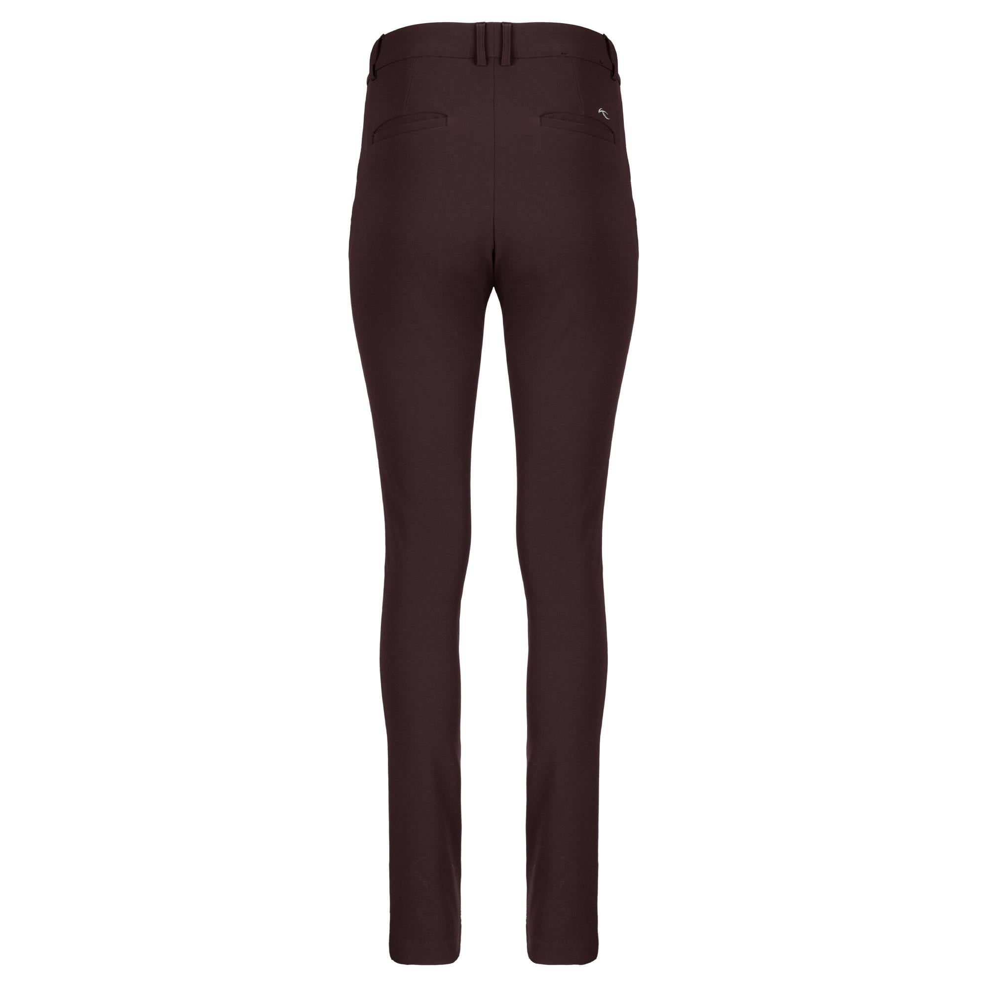 KJUS Warm Brushed Ladies Golf Treggings Espresso