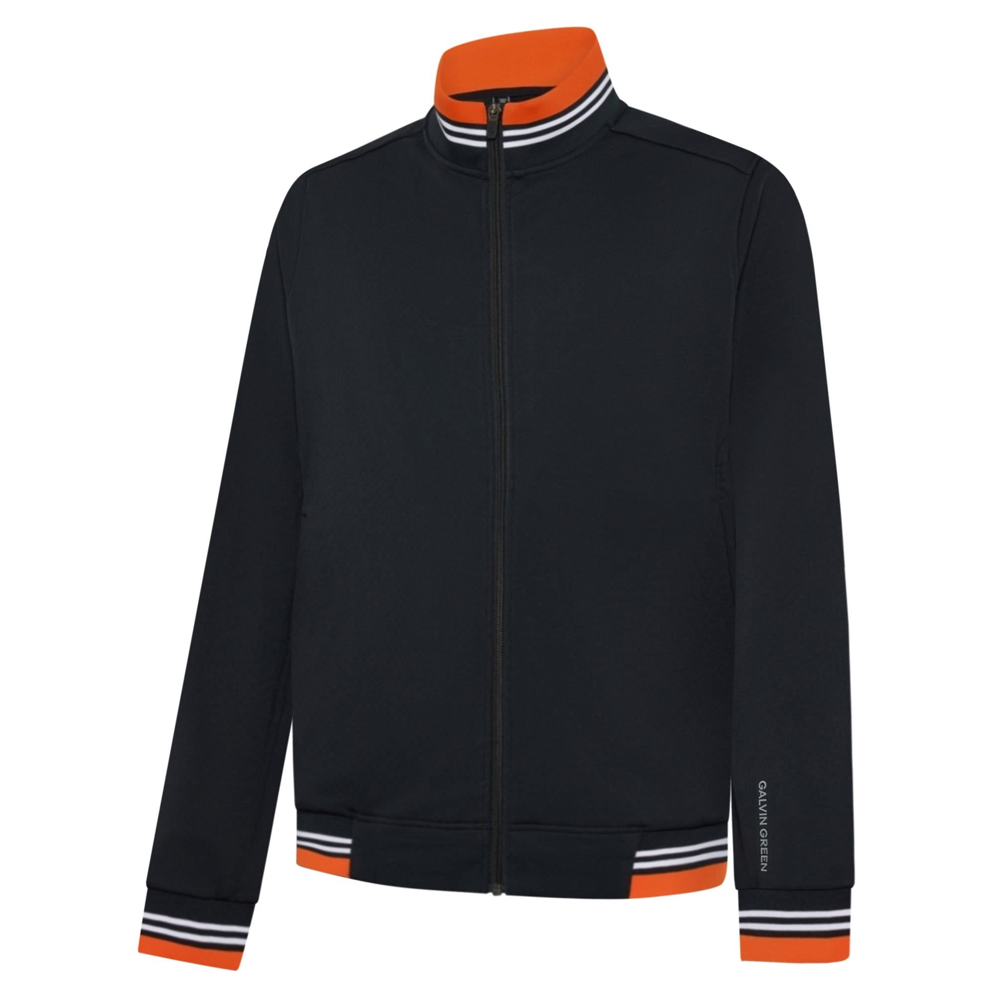 Galvin Green Daniel Insula Mens Golf Mid Layer Black/White/Orange