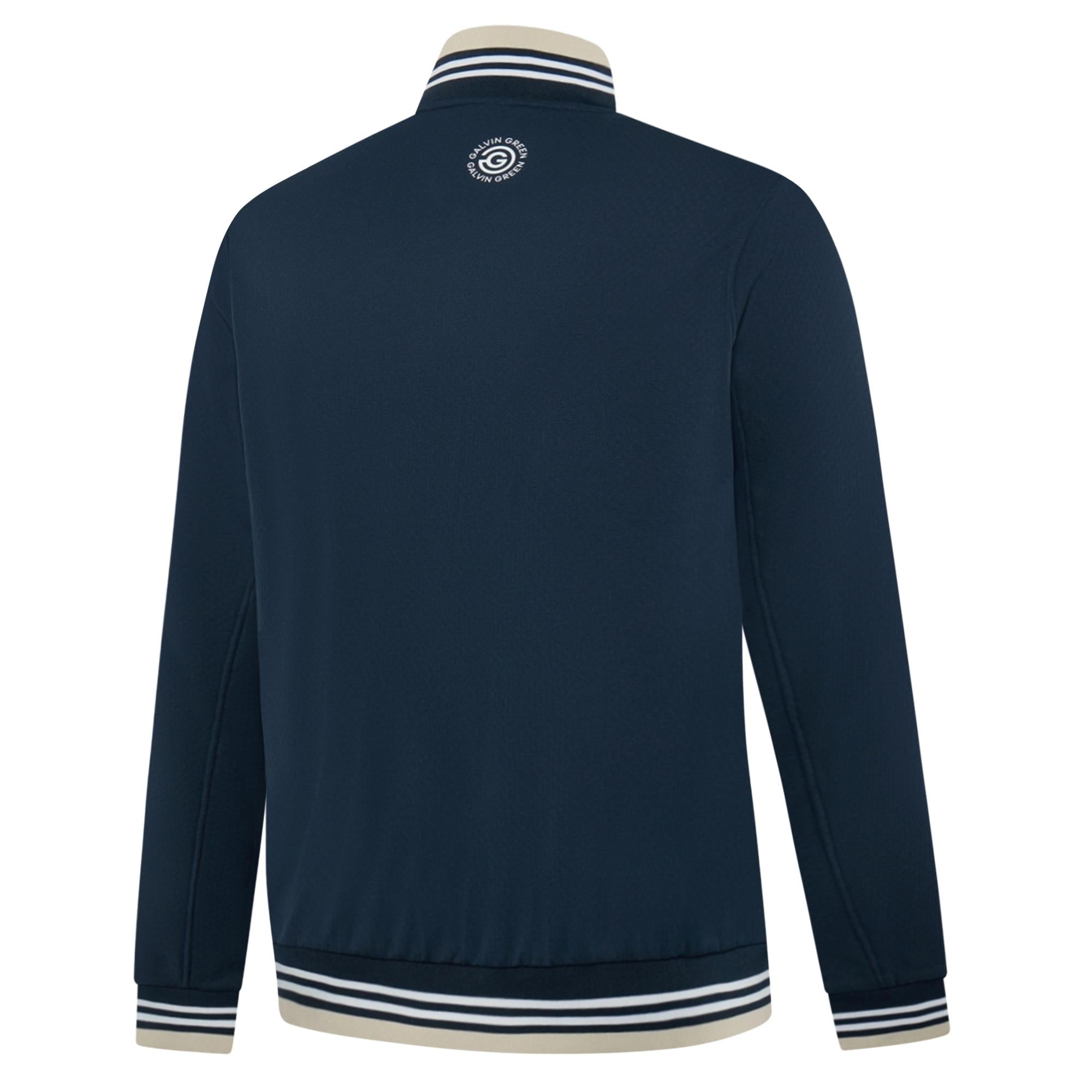 Galvin Green Daniel Insula Mens Golf Mid Layer Sand/Navy/White