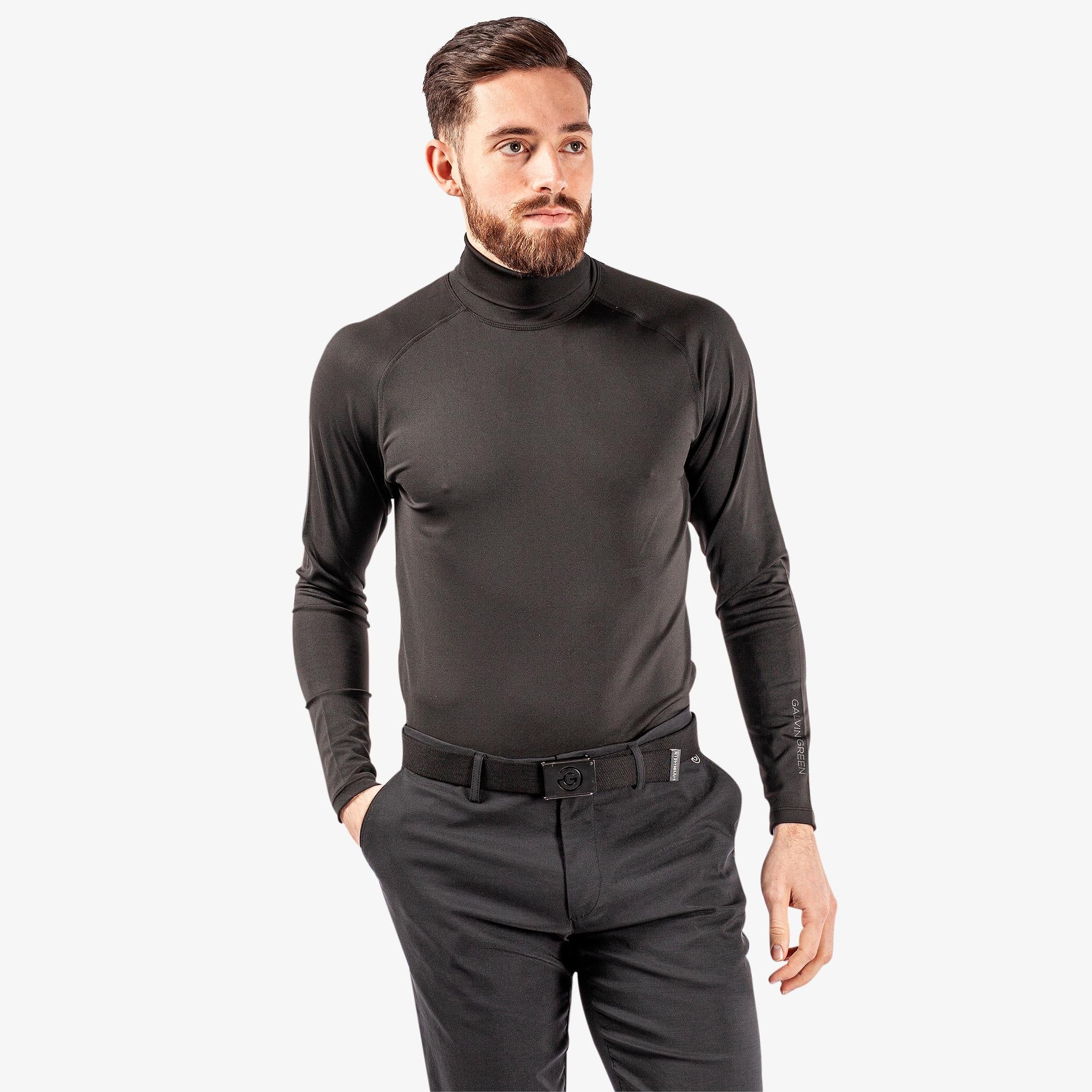 Galvin Green Edwin Mens Thermal Golf Base Layer Black