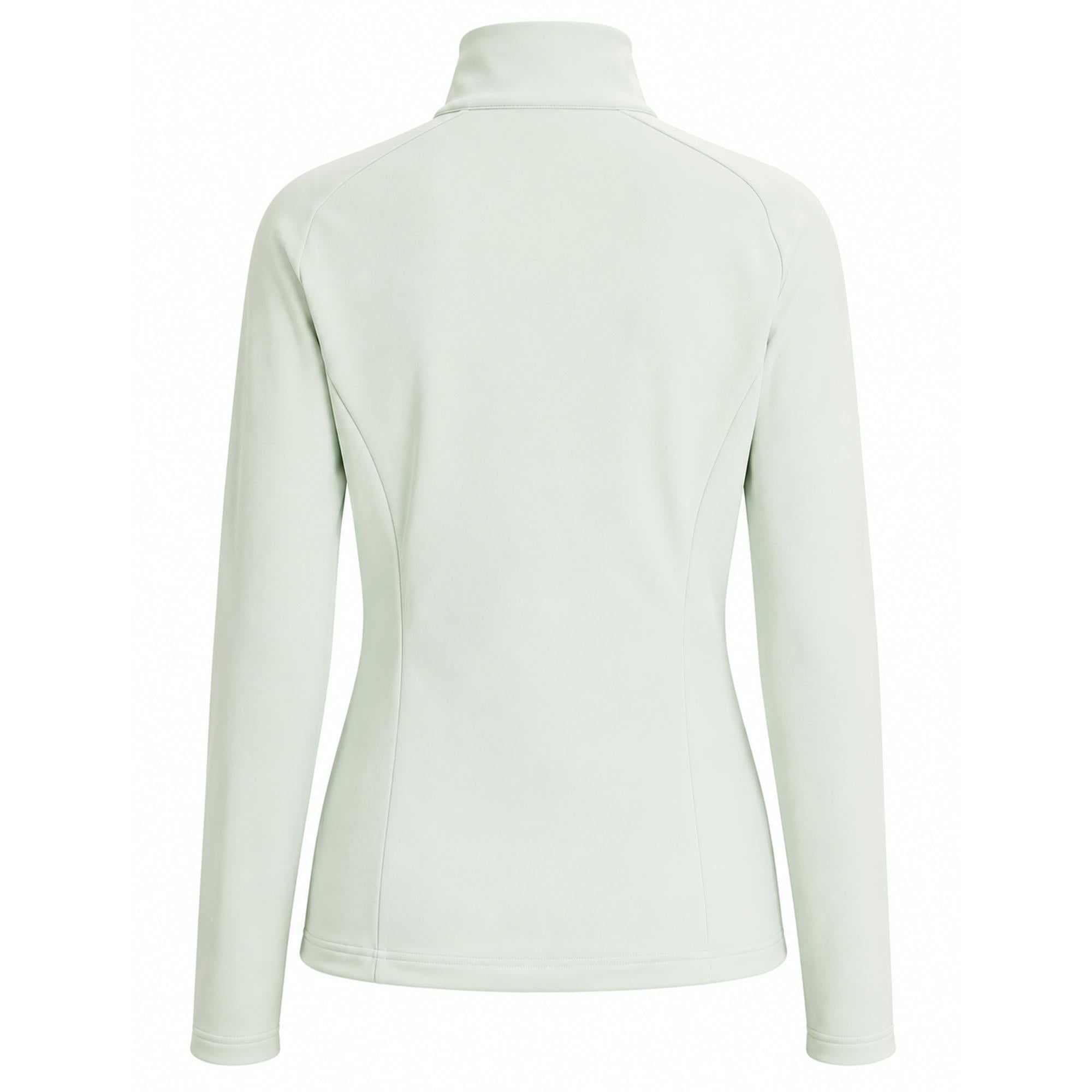 J Lindeberg Selena Full Zip Ladies Golf Mid Layer Subtle Green