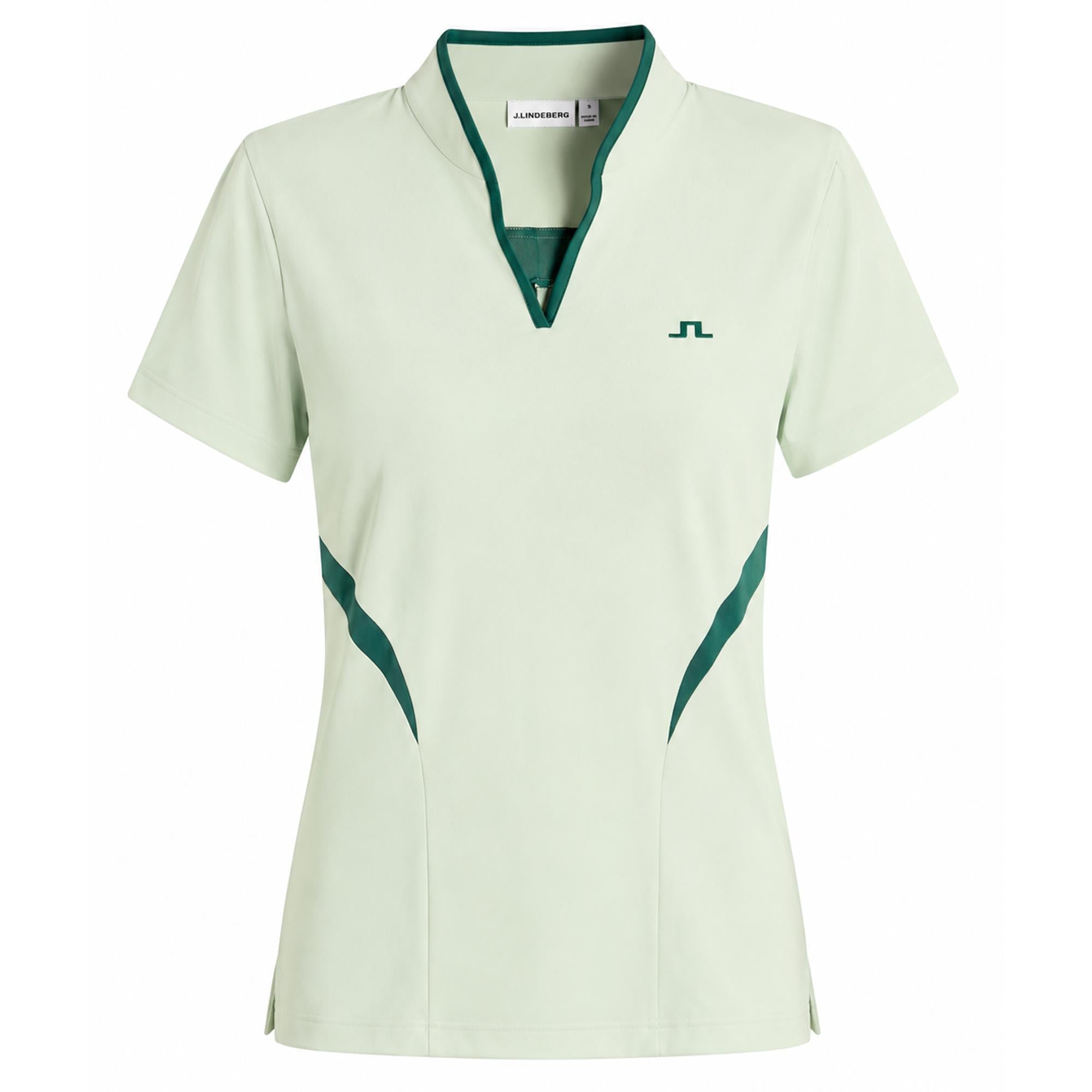J Lindeberg Katie Ladies Golf Top Subtle Green