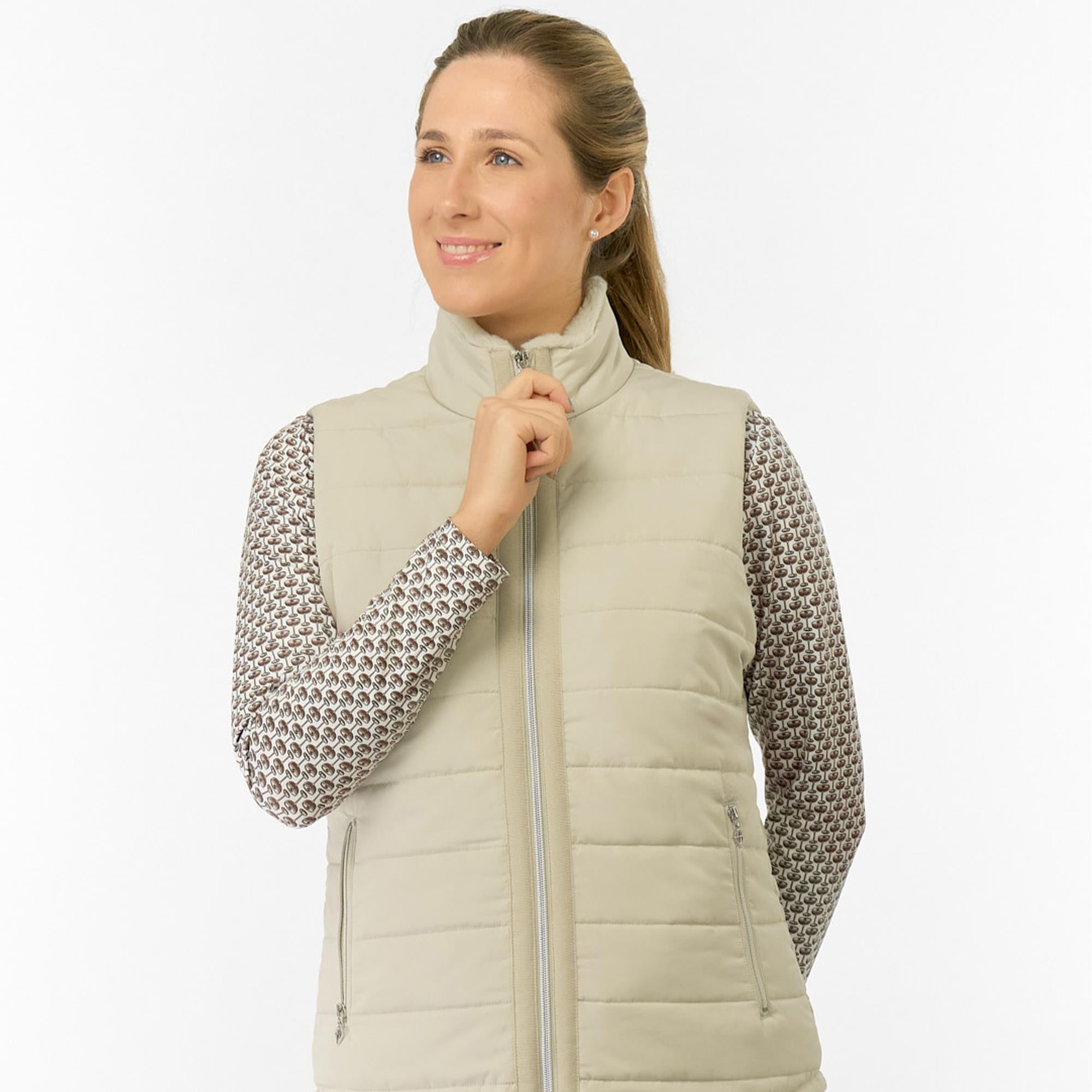 Pure Golf Hemisphere Ladies Golf Gilet Oyster