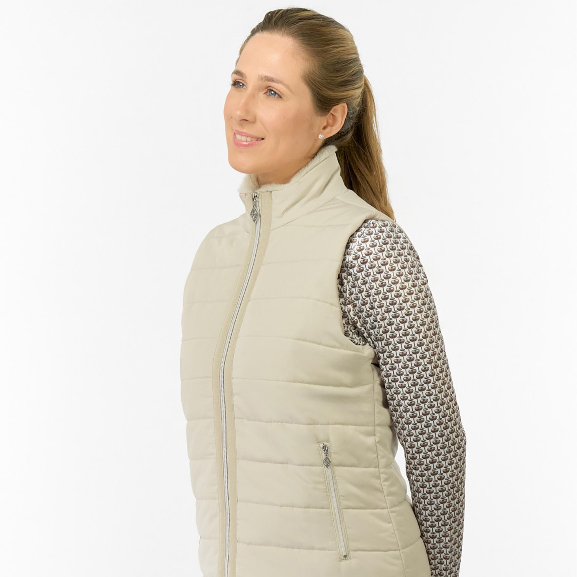 Pure Golf Hemisphere Ladies Golf Gilet Oyster