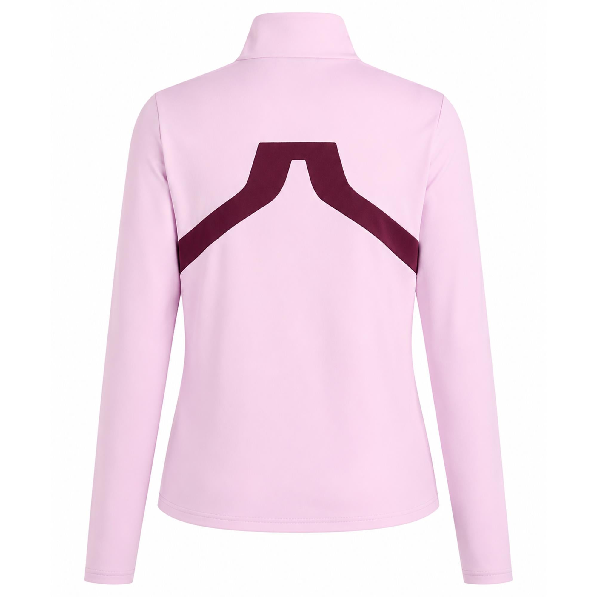 J Lindeberg Janice Ladies Golf Mid Layer Orchid Bouquet