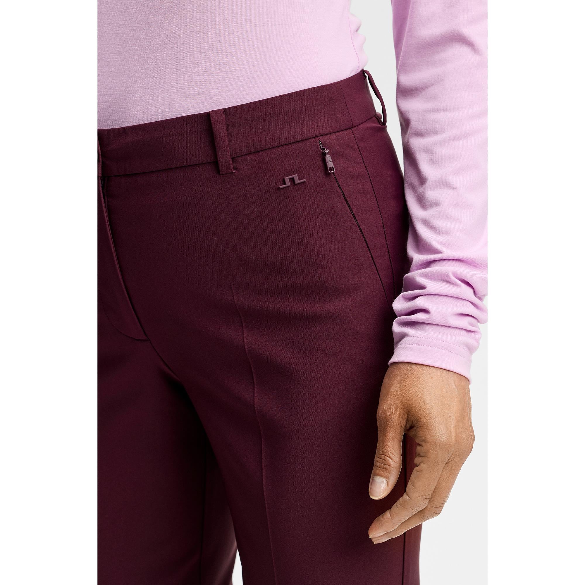 J Lindeberg Pia Ladies Golf Pant Winetasting