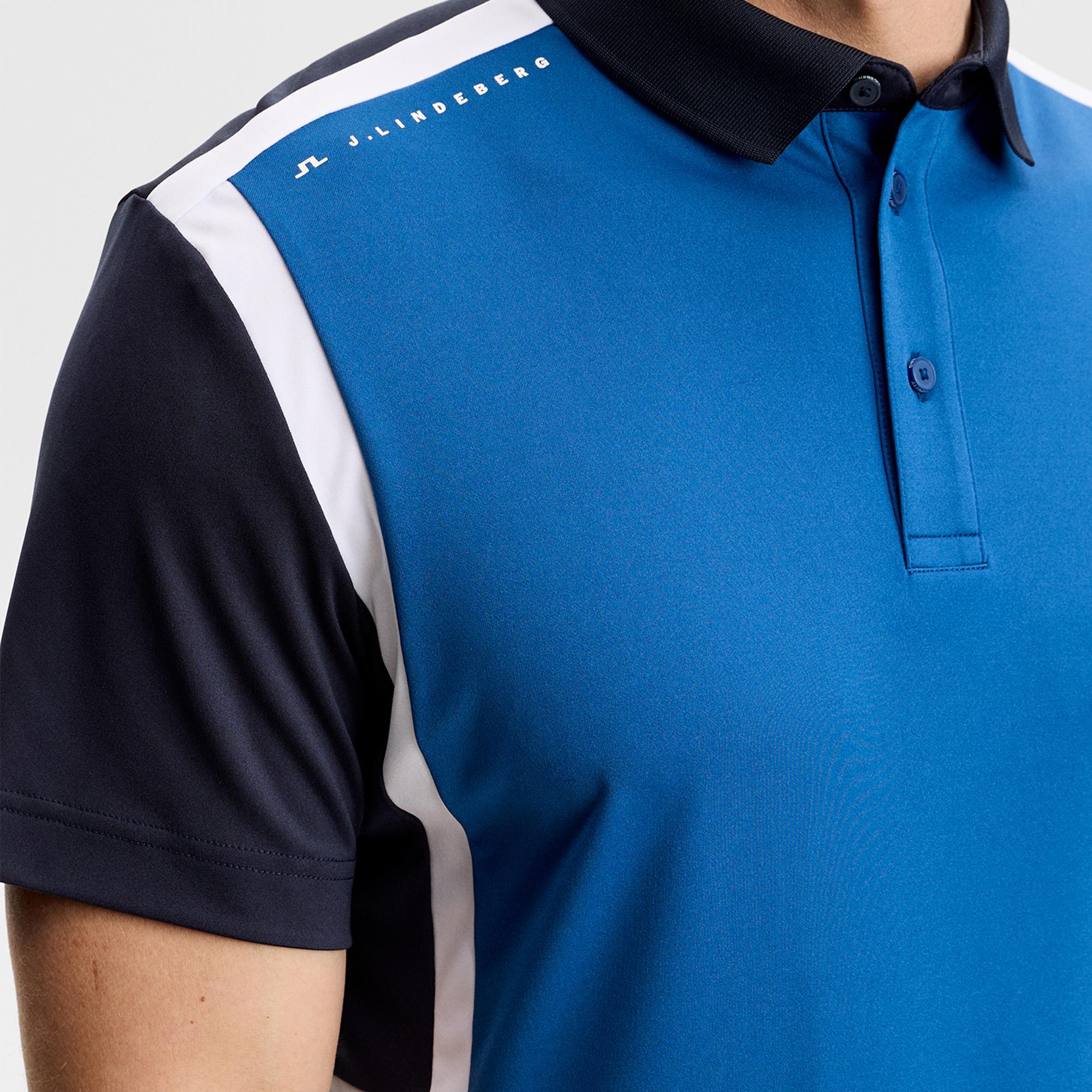 J Lindeberg Finn Mens Polo Shirt Navy
