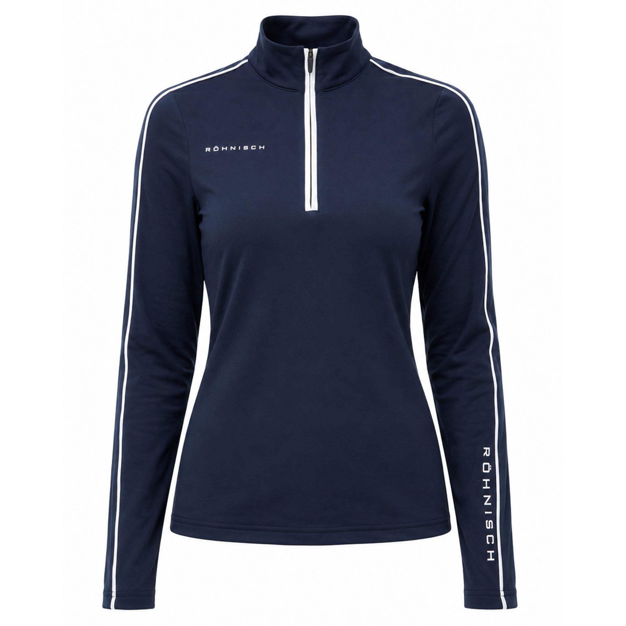 Rohnisch Amie Brushed Ladies Golf Mid Layer Navy/Navy