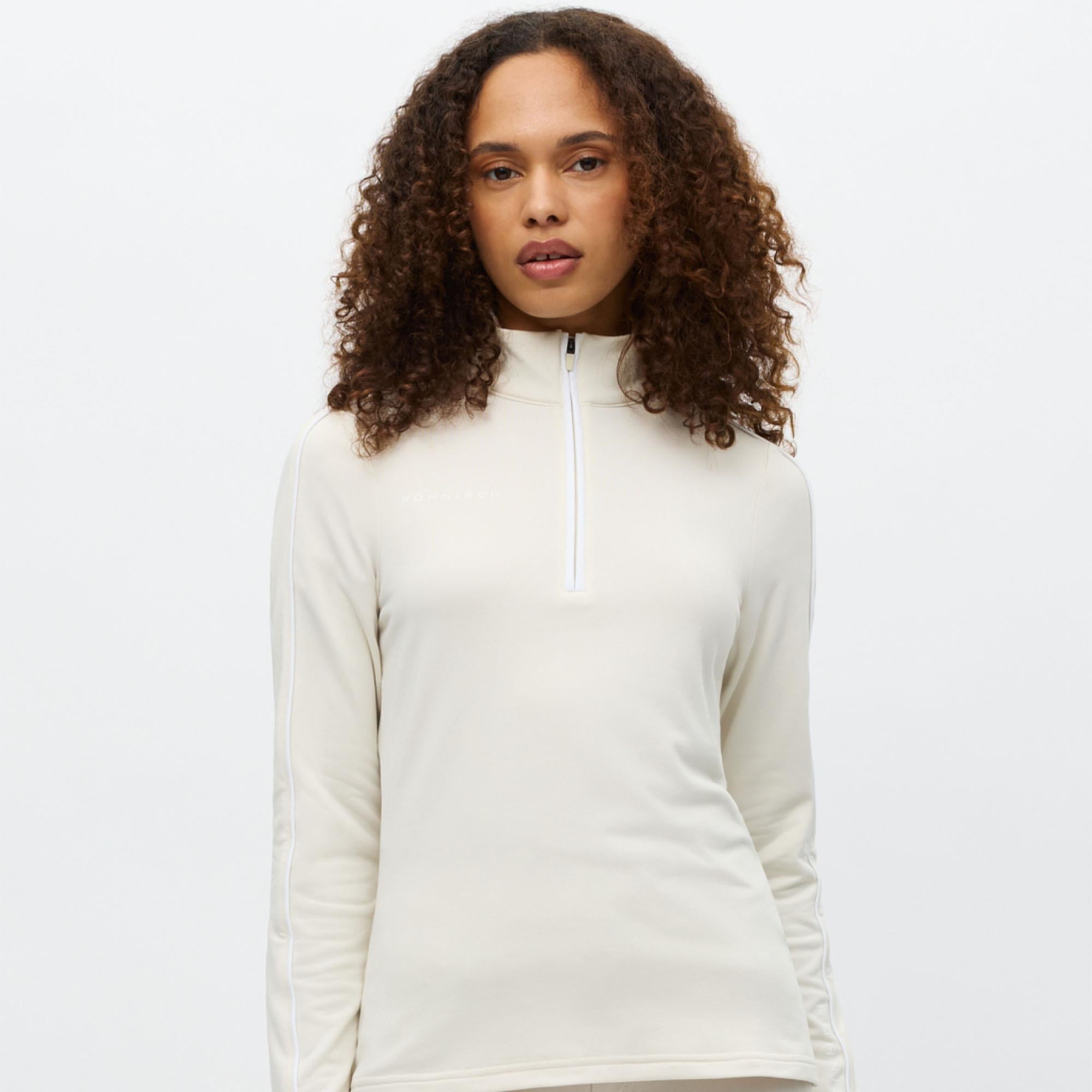 Rohnisch Amie Brushed Ladies Golf Mid Layer Tofu