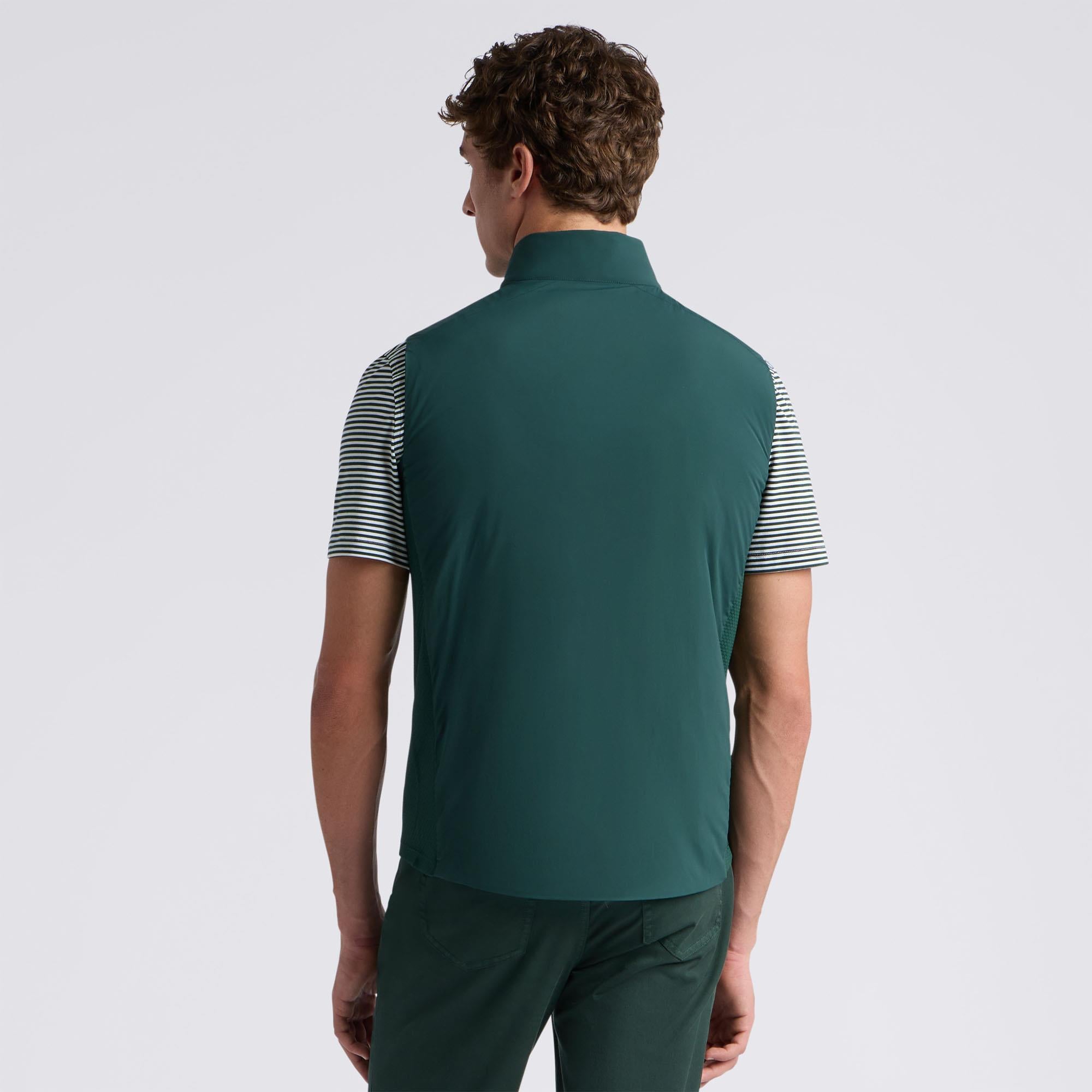 G/FORE Maverick 2.0 Hybrid Stretch Mens Golf Vest Pine