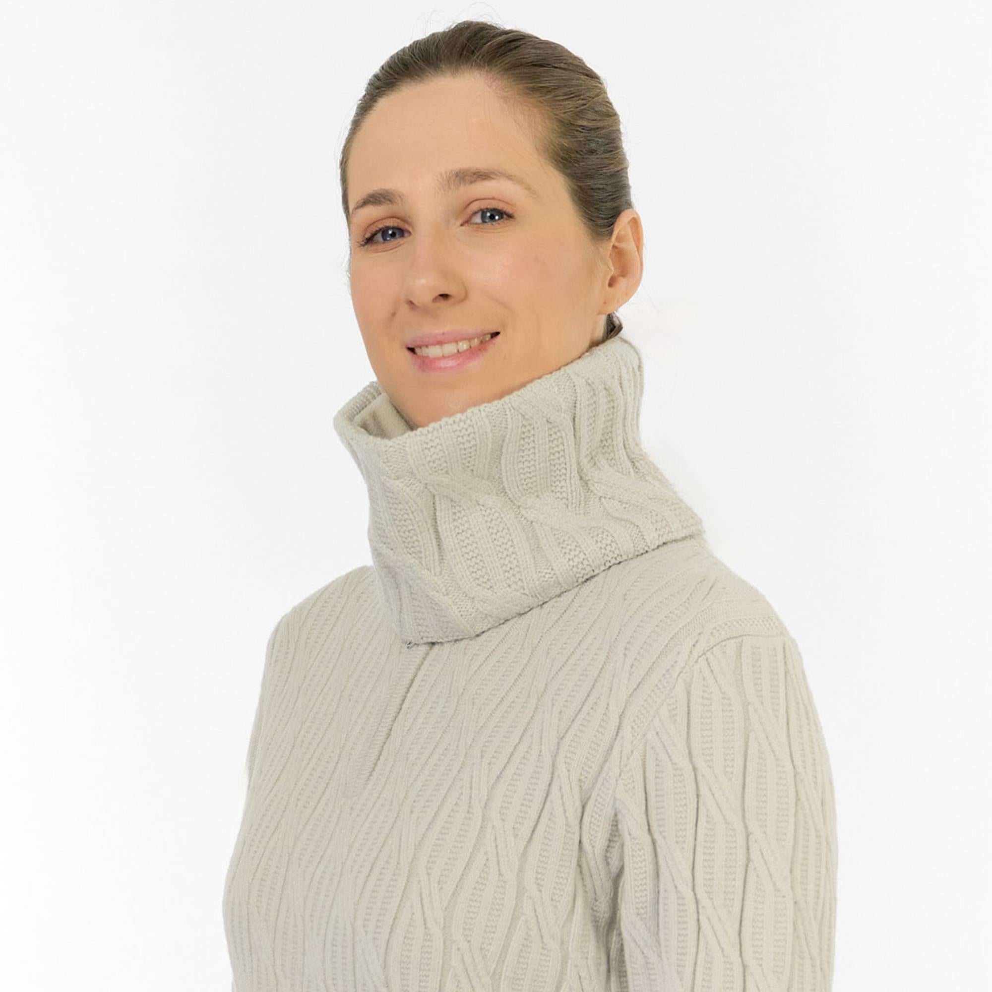 Pure Golf Suzie Margot Knit Waterproof Snood Oyster