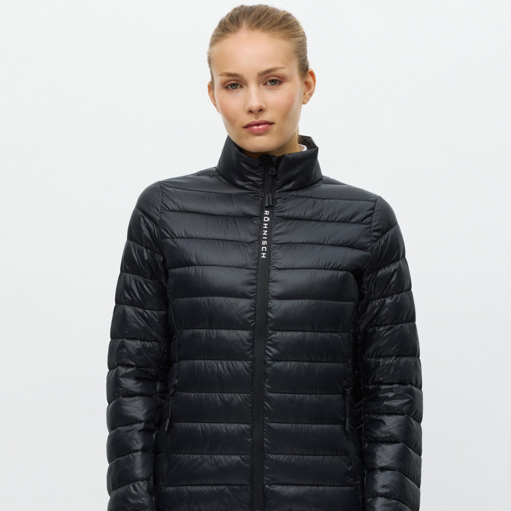 Rohnisch Light Padded Ladies Golf Jacket Black