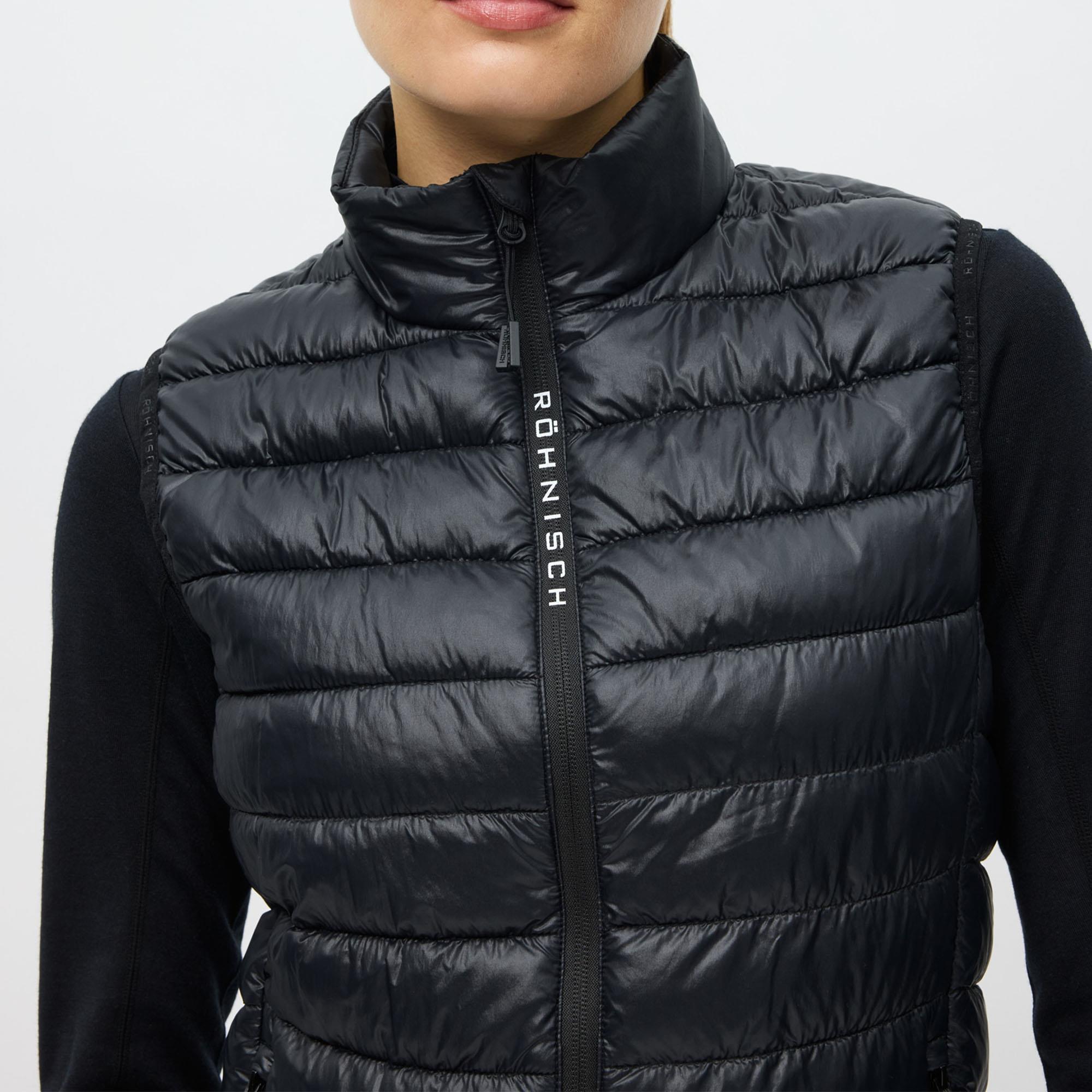 Rohnisch Light Padded Ladies Golf Vest Black