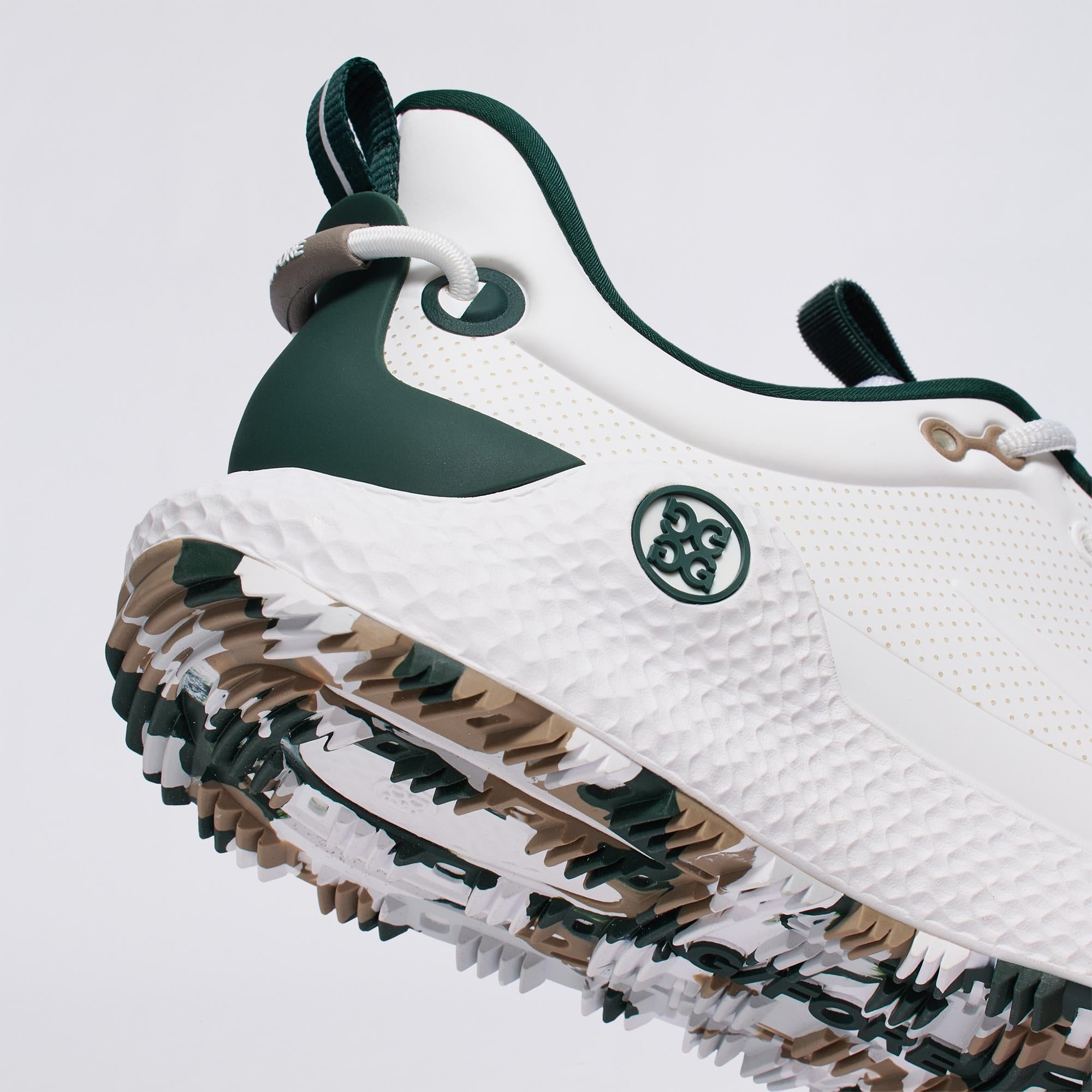 G/FORE MG4+ O2 Perforated Mens Golf Shoes Snow/Pine