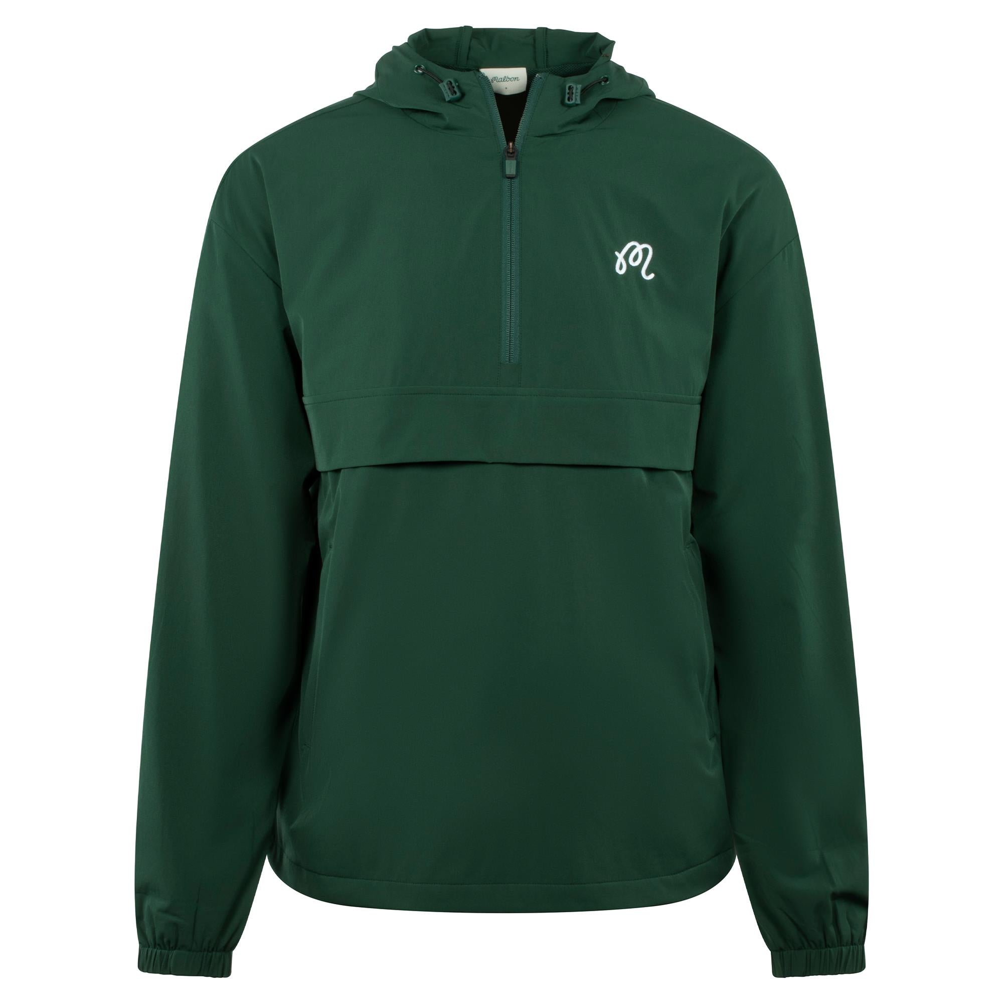 Malbon Golf Icons Ridge Anorak Forest