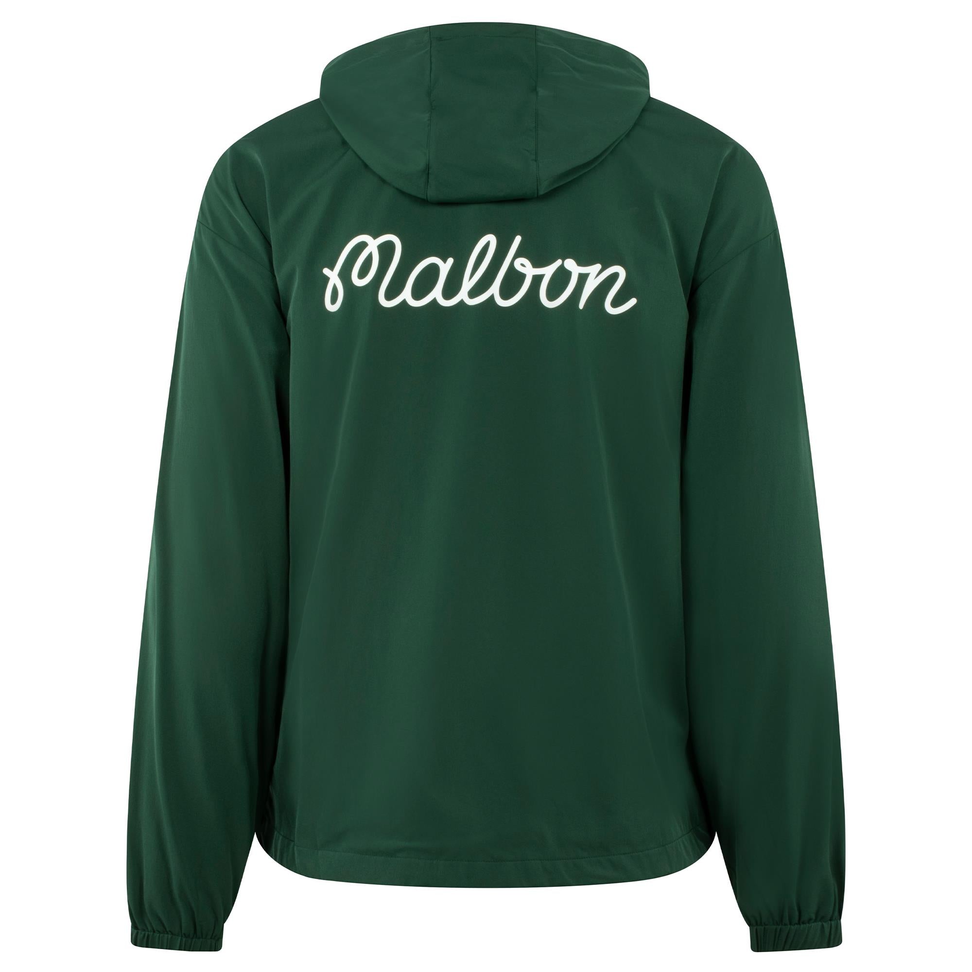 Malbon Golf Icons Ridge Anorak Forest