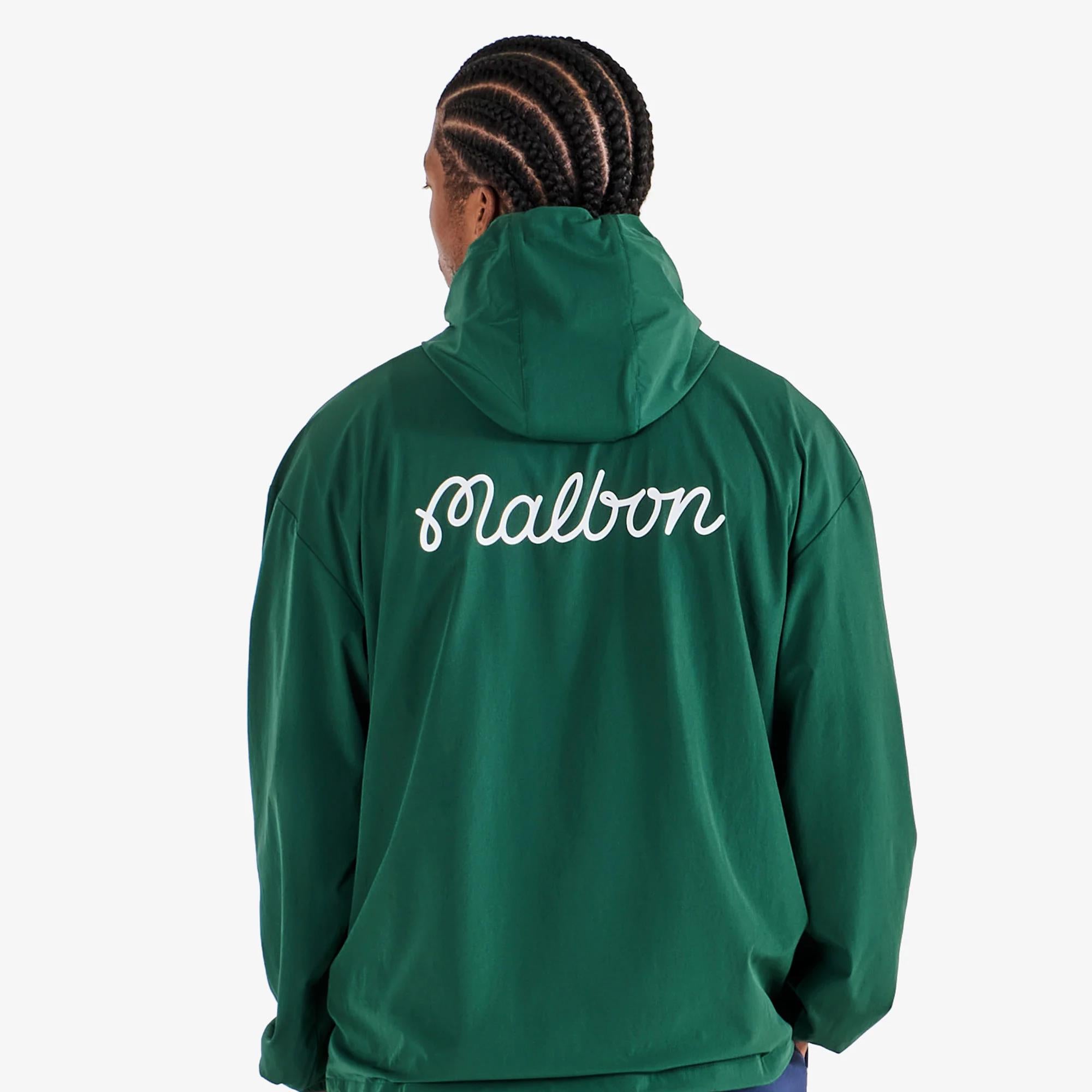 Malbon Golf Icons Ridge Anorak Forest